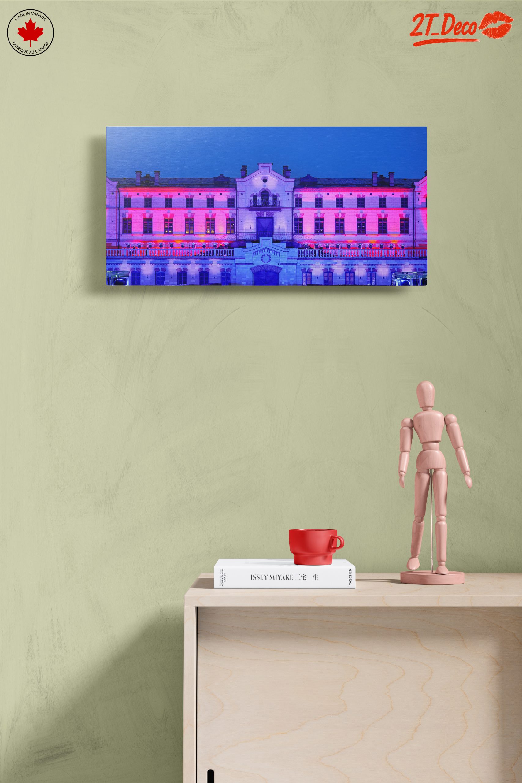 Illuminated Urban Building at Dusk - Image 14
