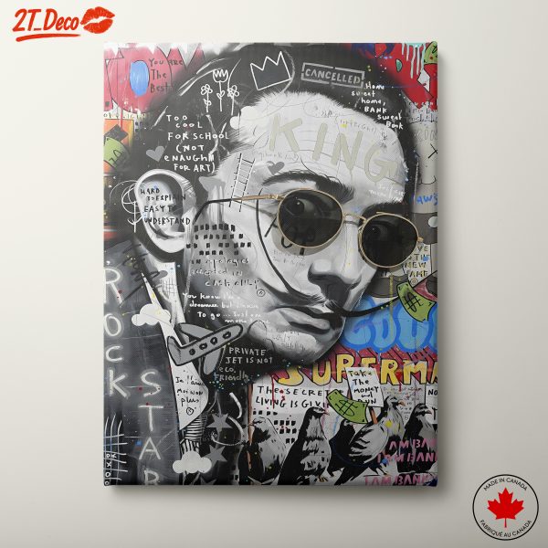 Modern Graffiti-Inspired Portrait Art