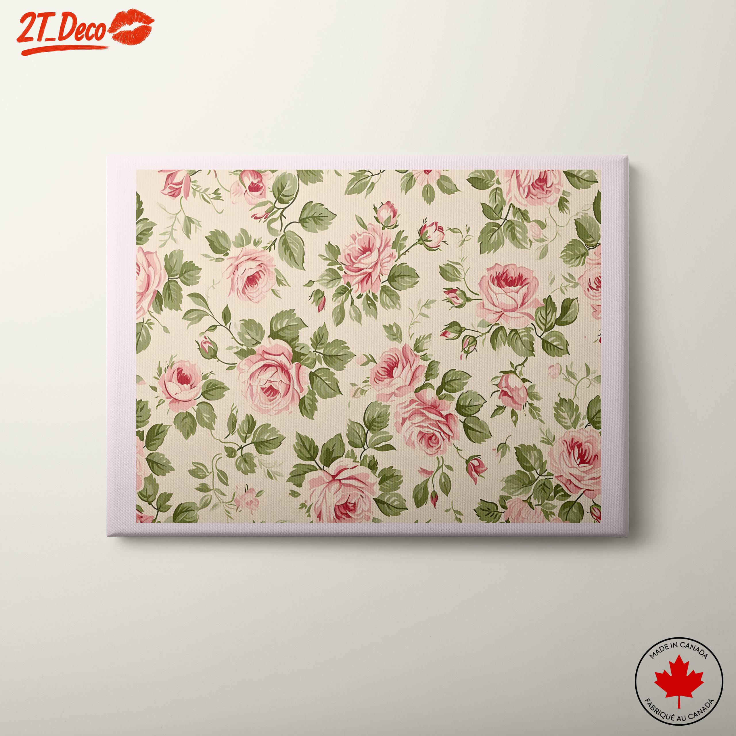 Elegant Floral Roses Art