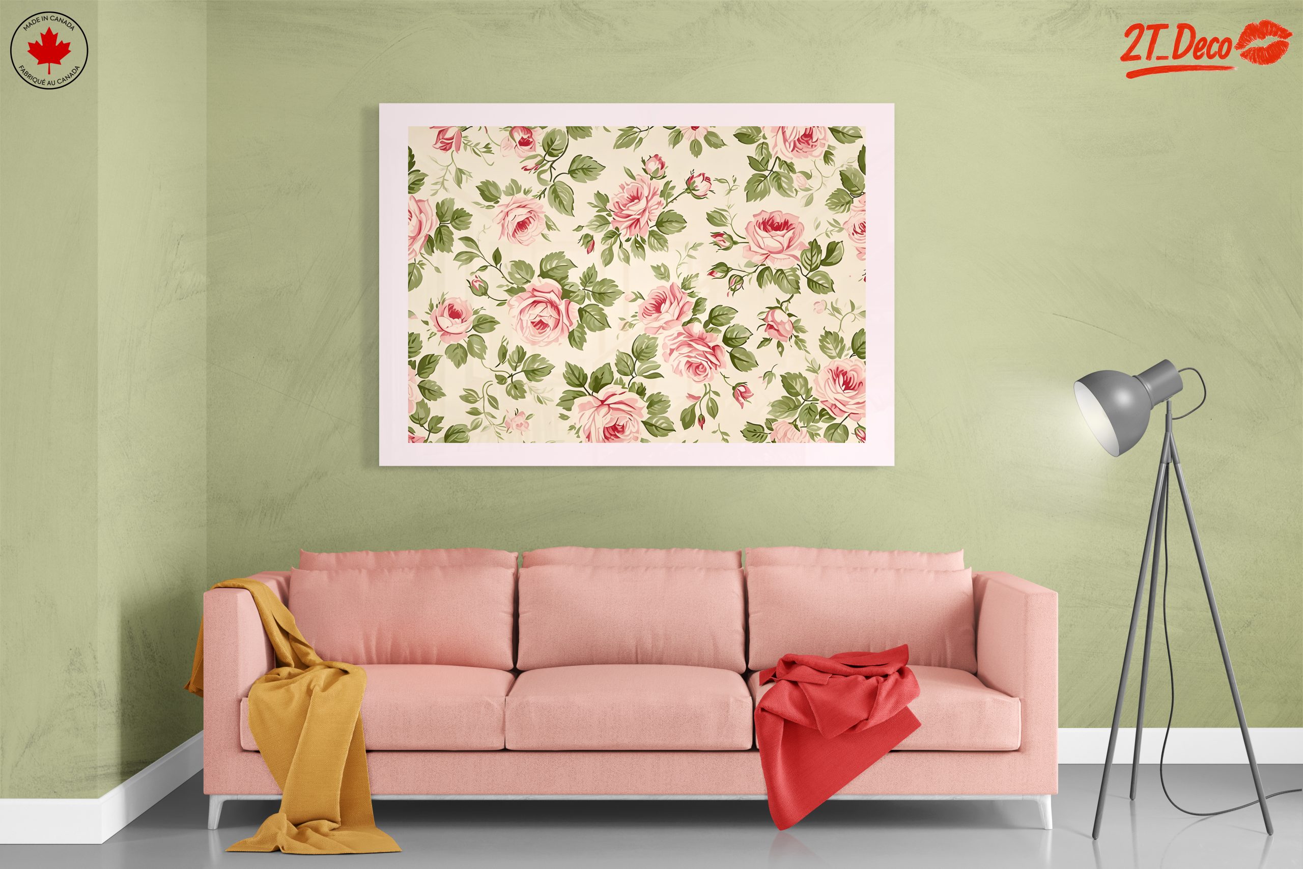Elegant Floral Roses Art - Image 7