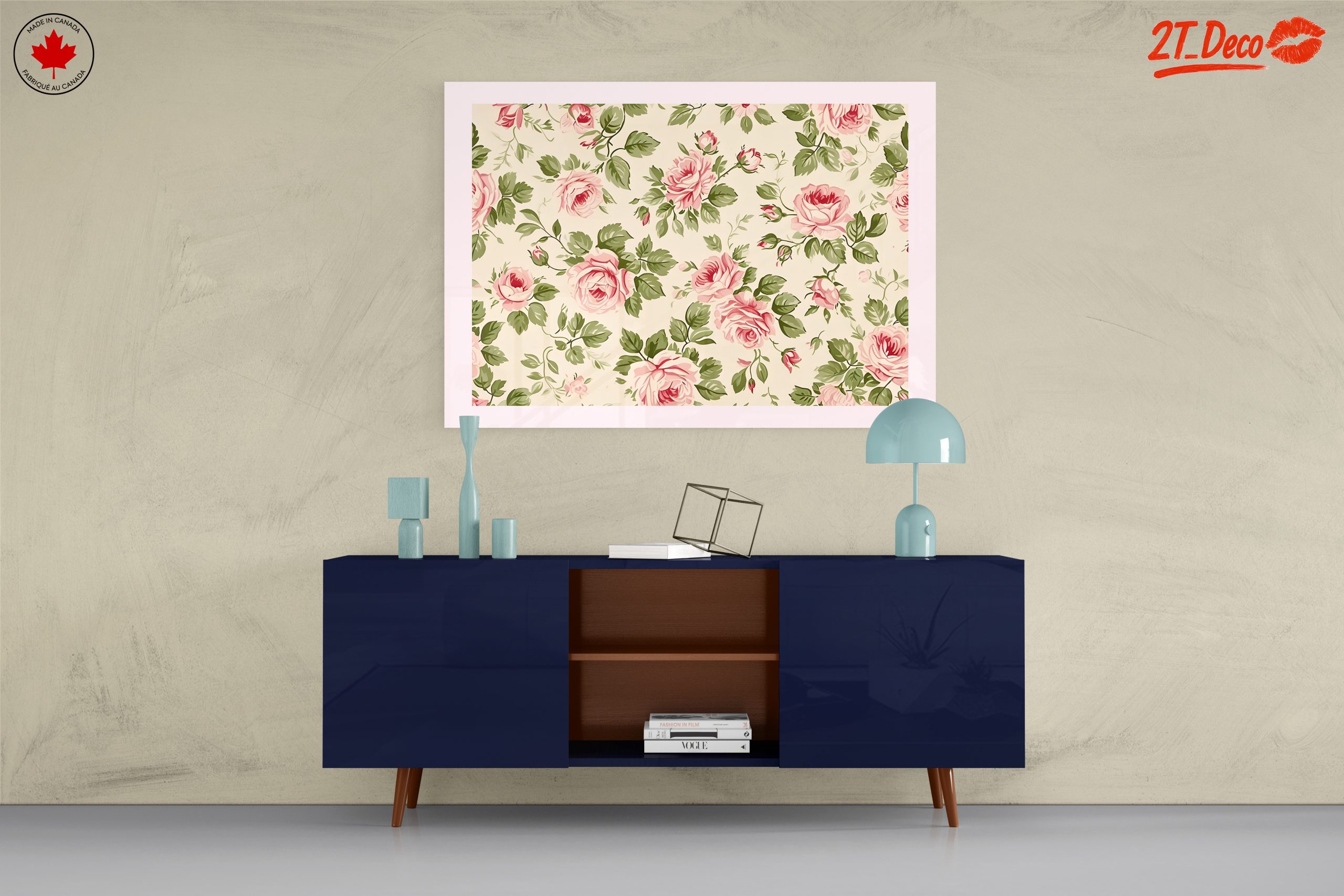 Elegant Floral Roses Art - Image 8