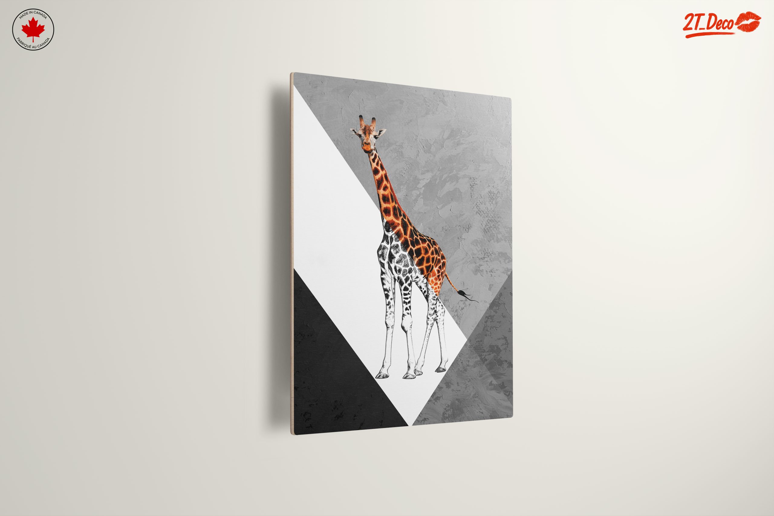 Stylized Giraffe Animal Art - Image 13