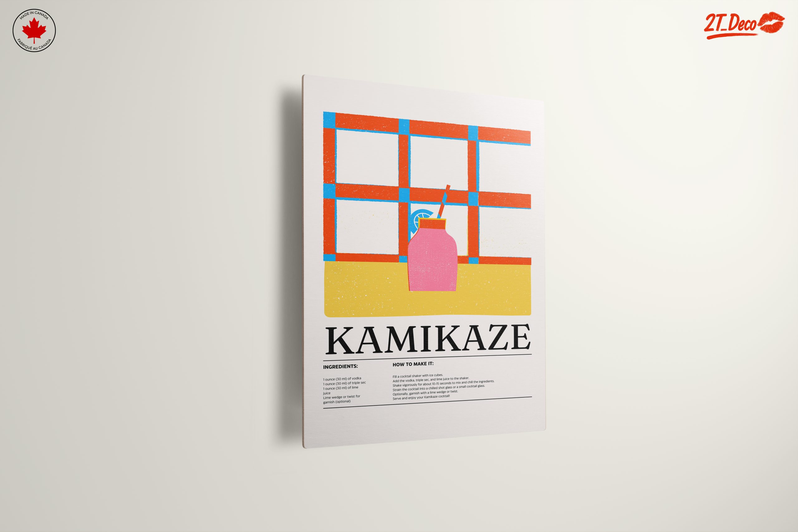 Whimsical Kamikaze Cocktail Illustration - Image 13