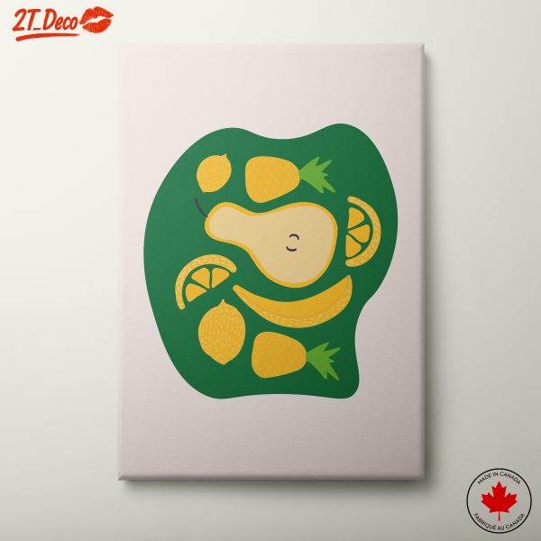 Playful Abstract Food Arrangement