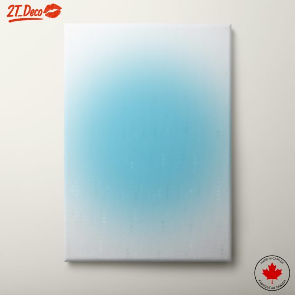 Elegant Gradient Blue Art for Modern Spaces