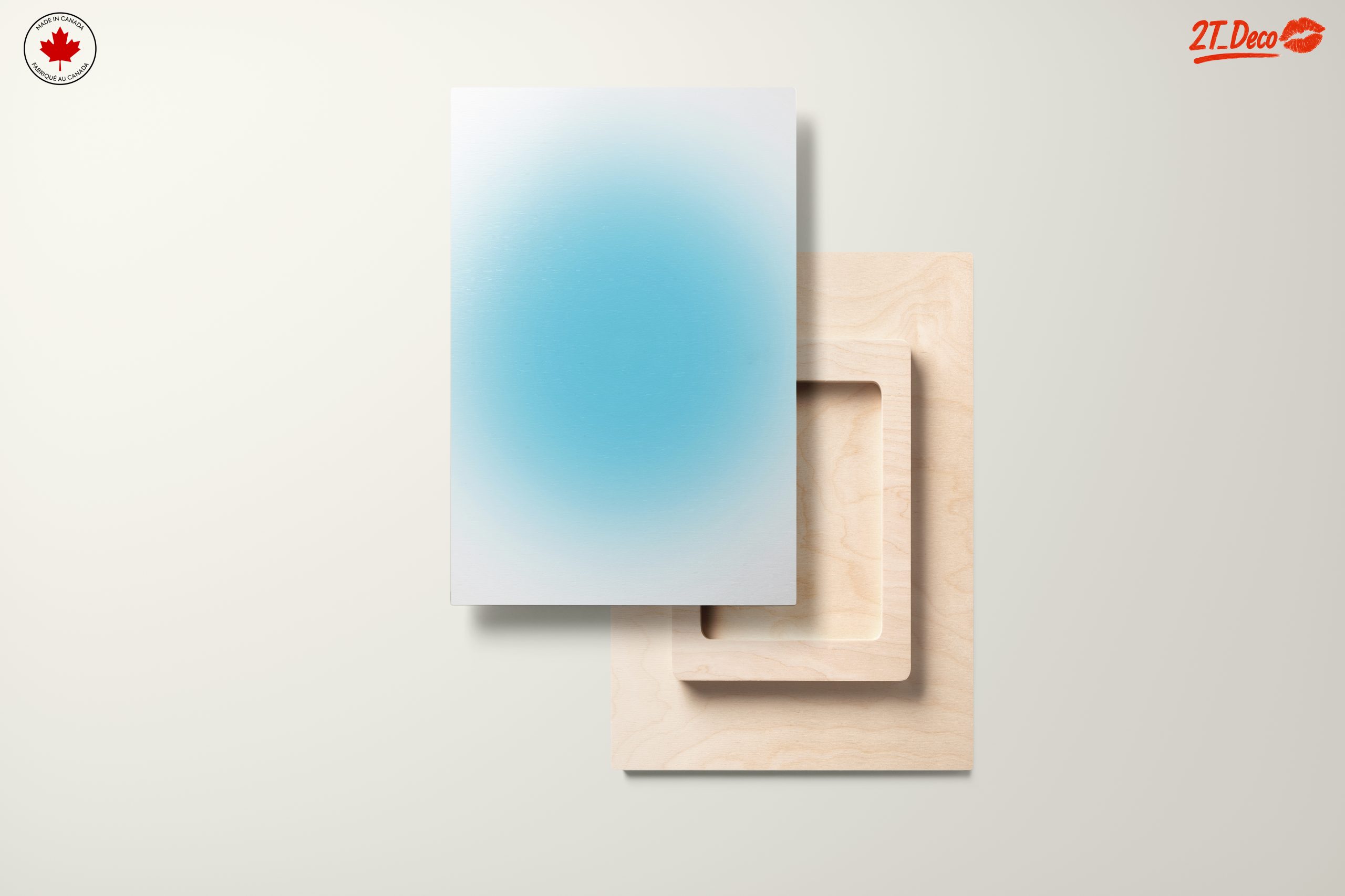 Elegant Gradient Blue Art for Modern Spaces - Image 11
