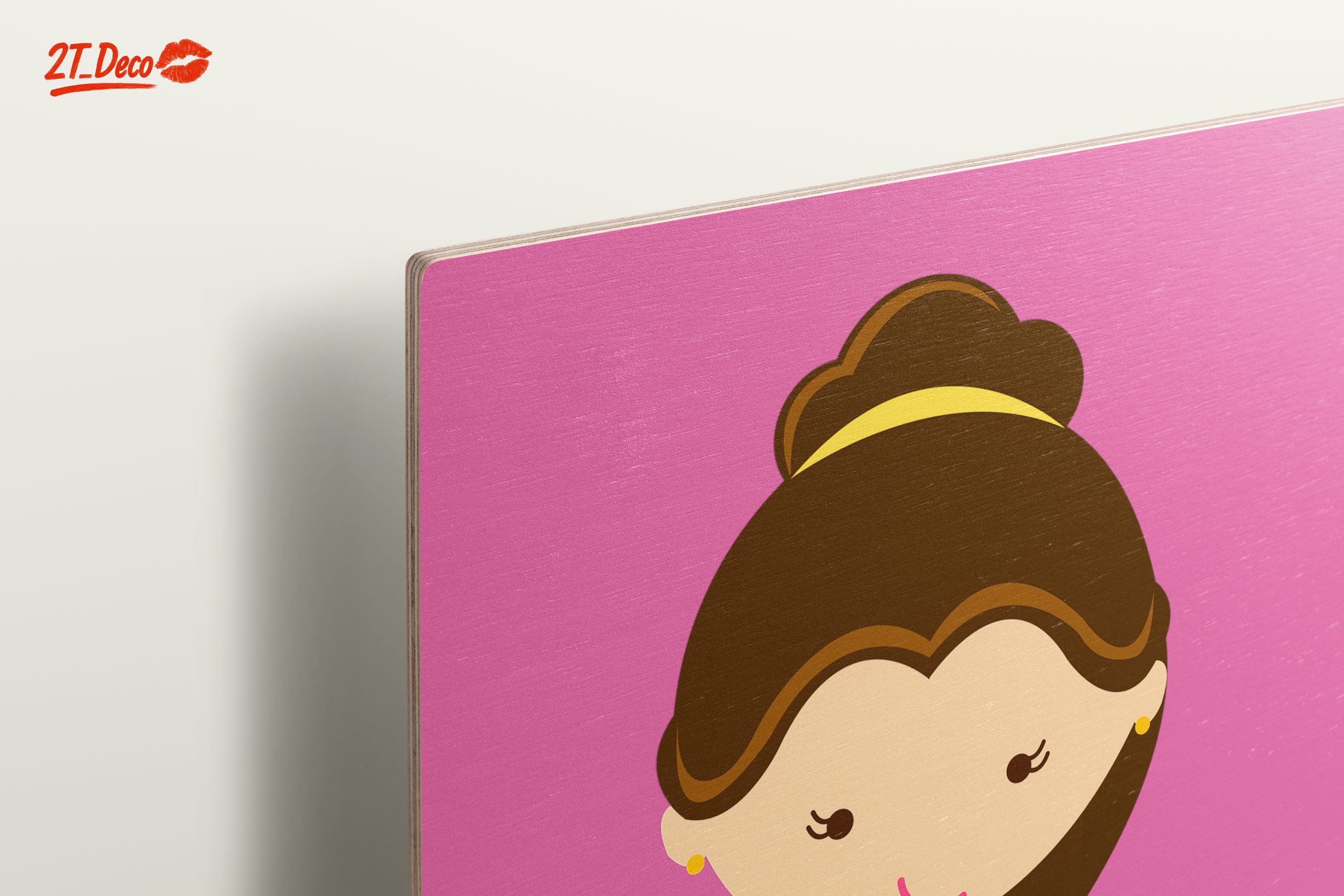 Stylized Cartoon Character in Yellow Dress - Image 15