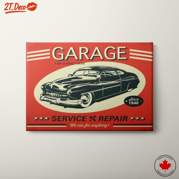 Vintage Classic Car Garage Service