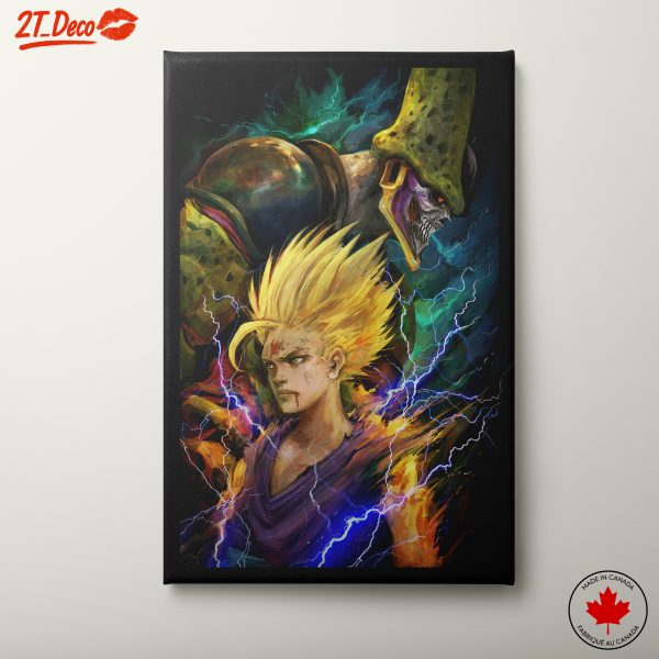Epic Dragon Ball Scene with Electrifying Action