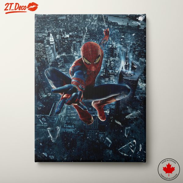 Dynamic Spider-Man Comic Art