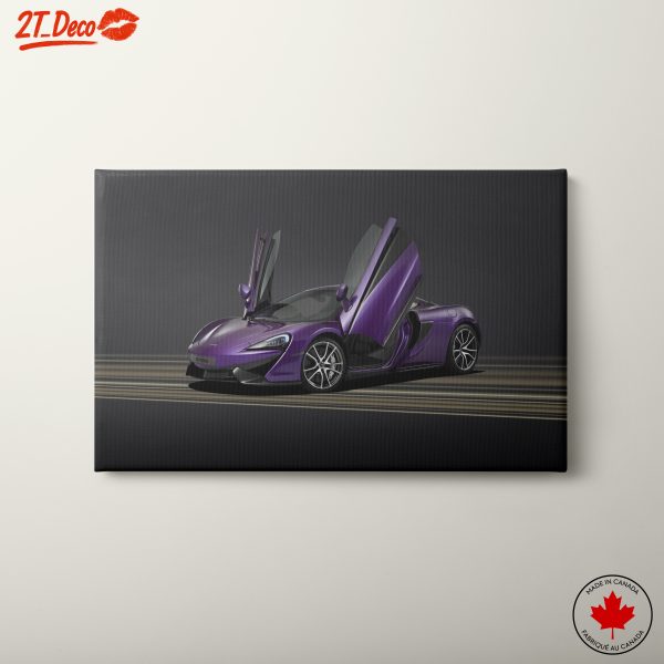 Stunning McLaren 570S in Purple