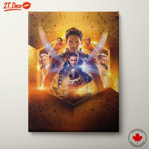 Ant Man Movie Artwork Featuring Key Characters