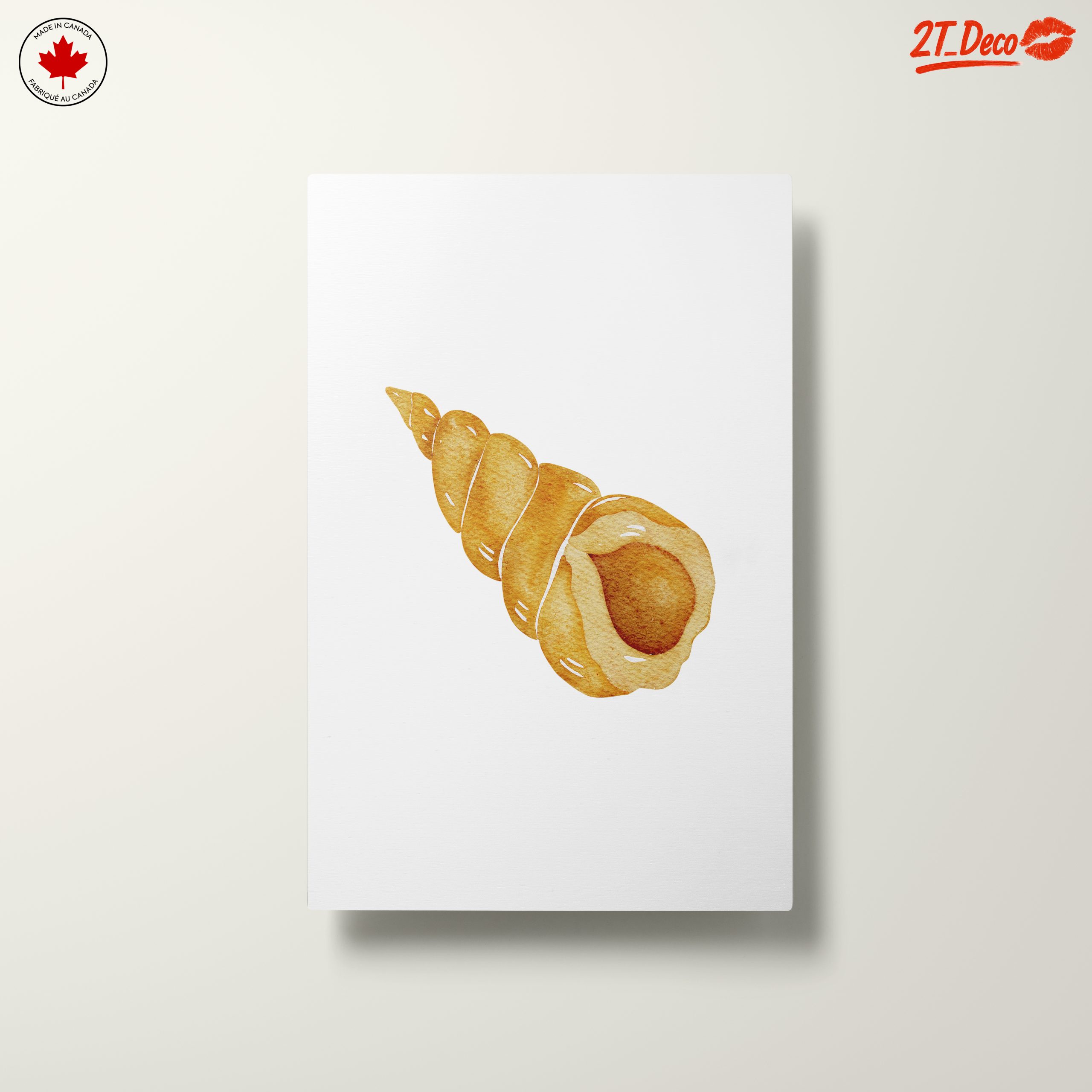 Watercolor Seashell Artwork - Image 10