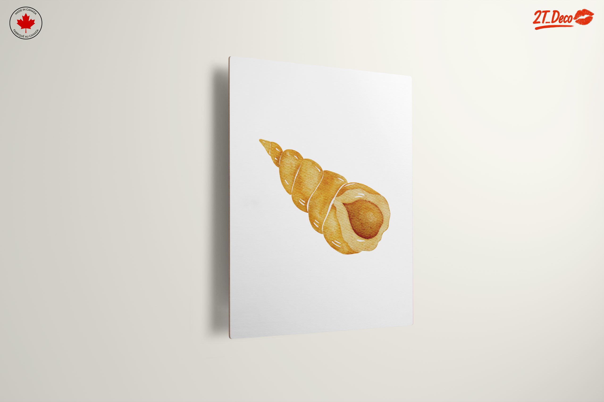 Watercolor Seashell Artwork - Image 13