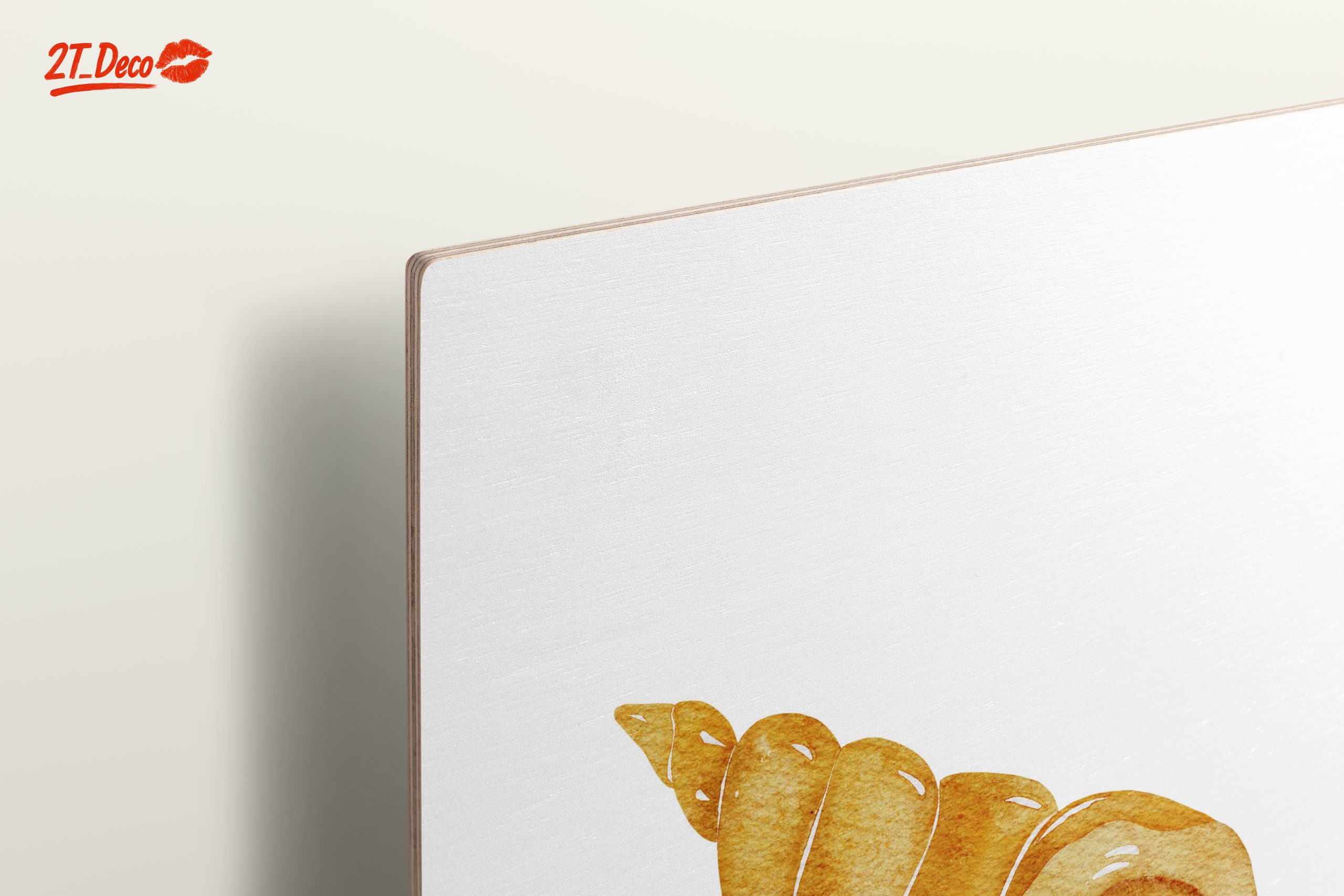 Watercolor Seashell Artwork - Image 15