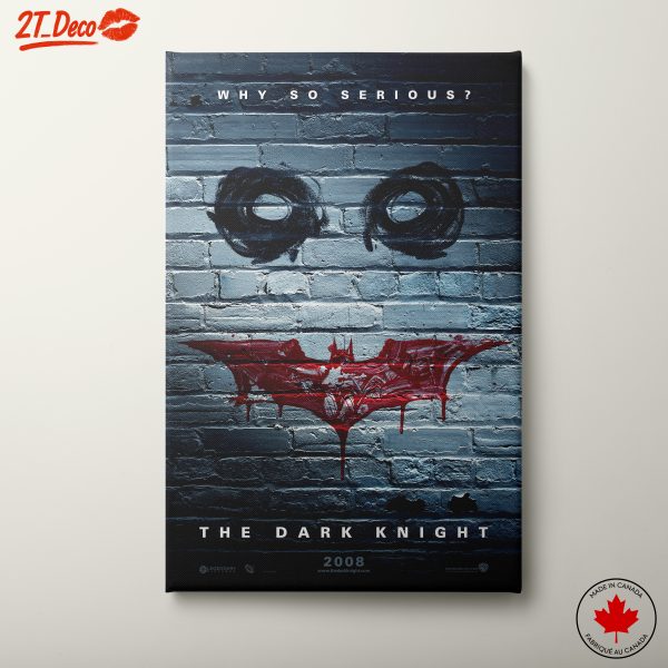 The Dark Knight Inspired Wall Art