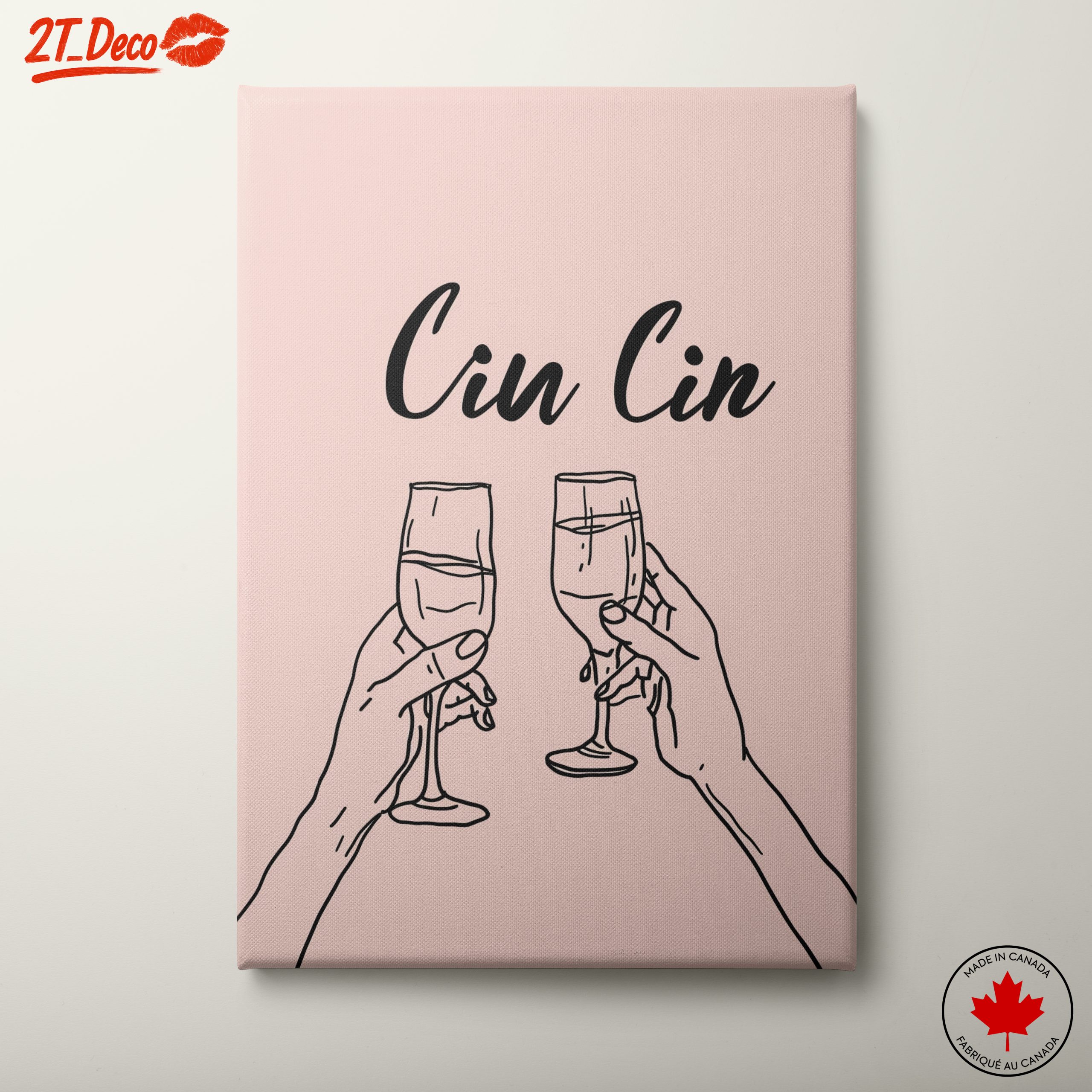 Toast to Celebration with Glasses