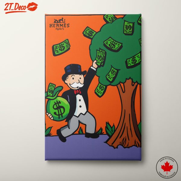 Playful Financial Wall Art