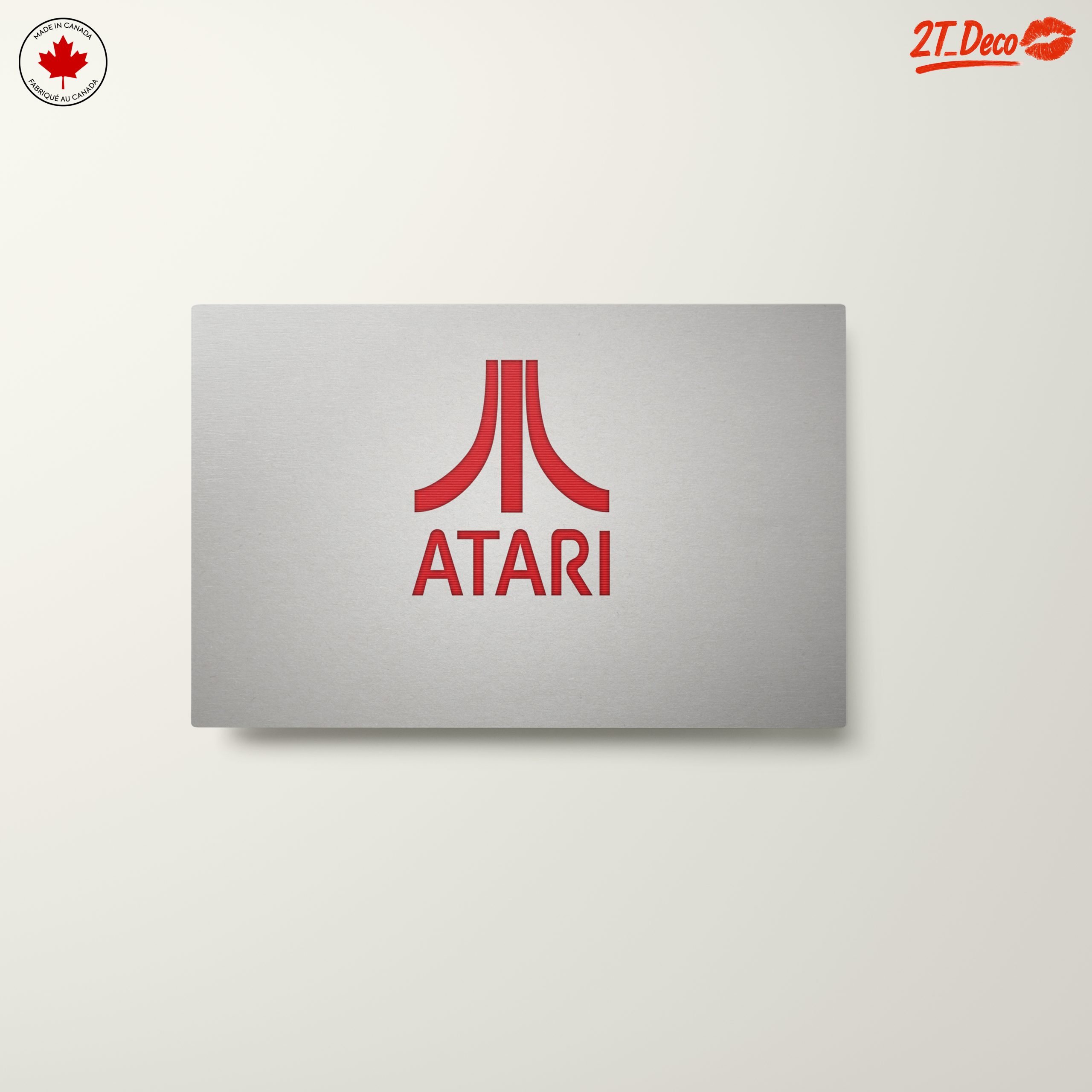 Atari Logo Retro Gaming Art - Image 10