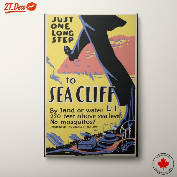 Historic Travel Advertisement for Sea Cliff