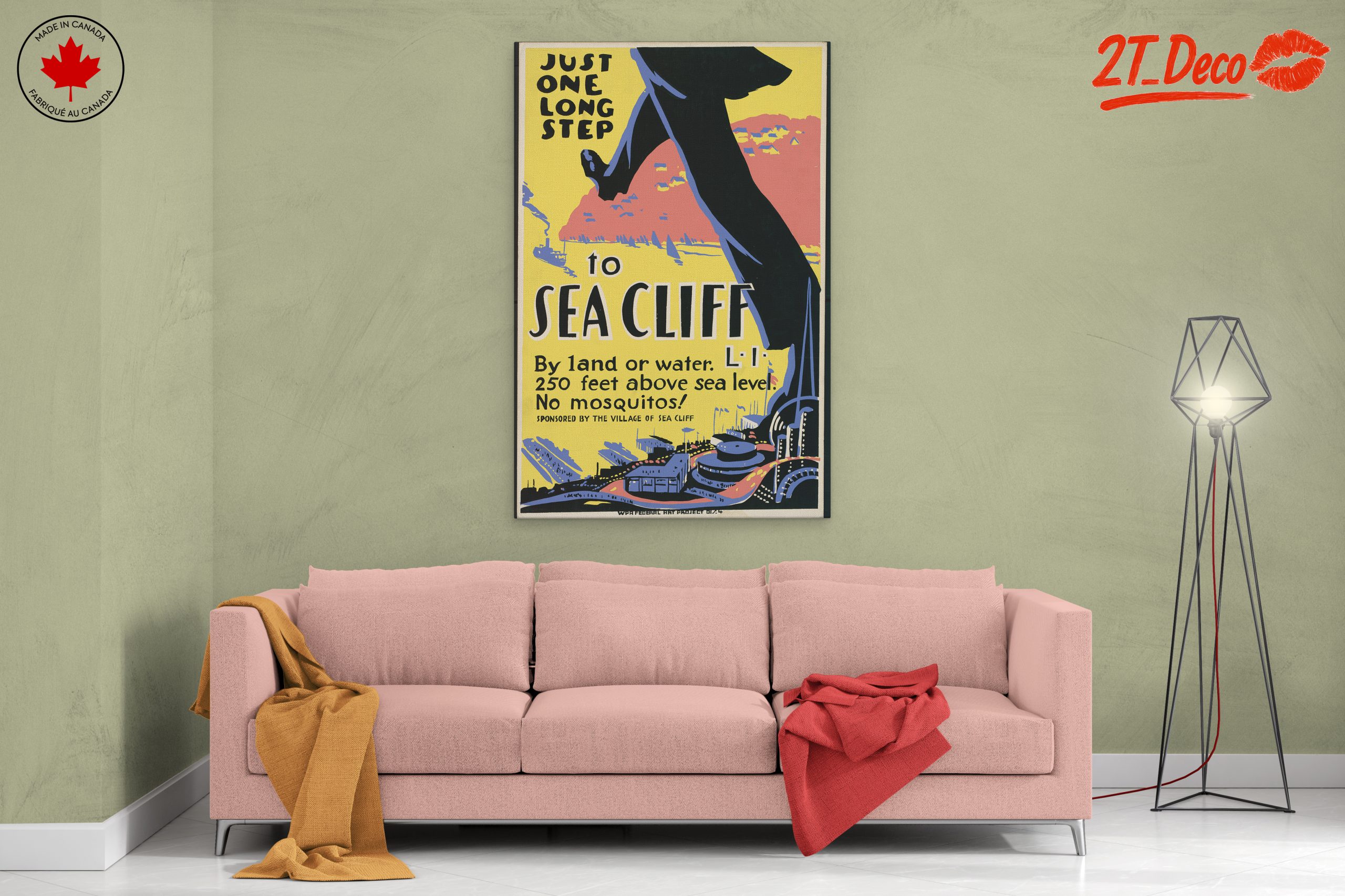 Historic Travel Advertisement for Sea Cliff - Image 2