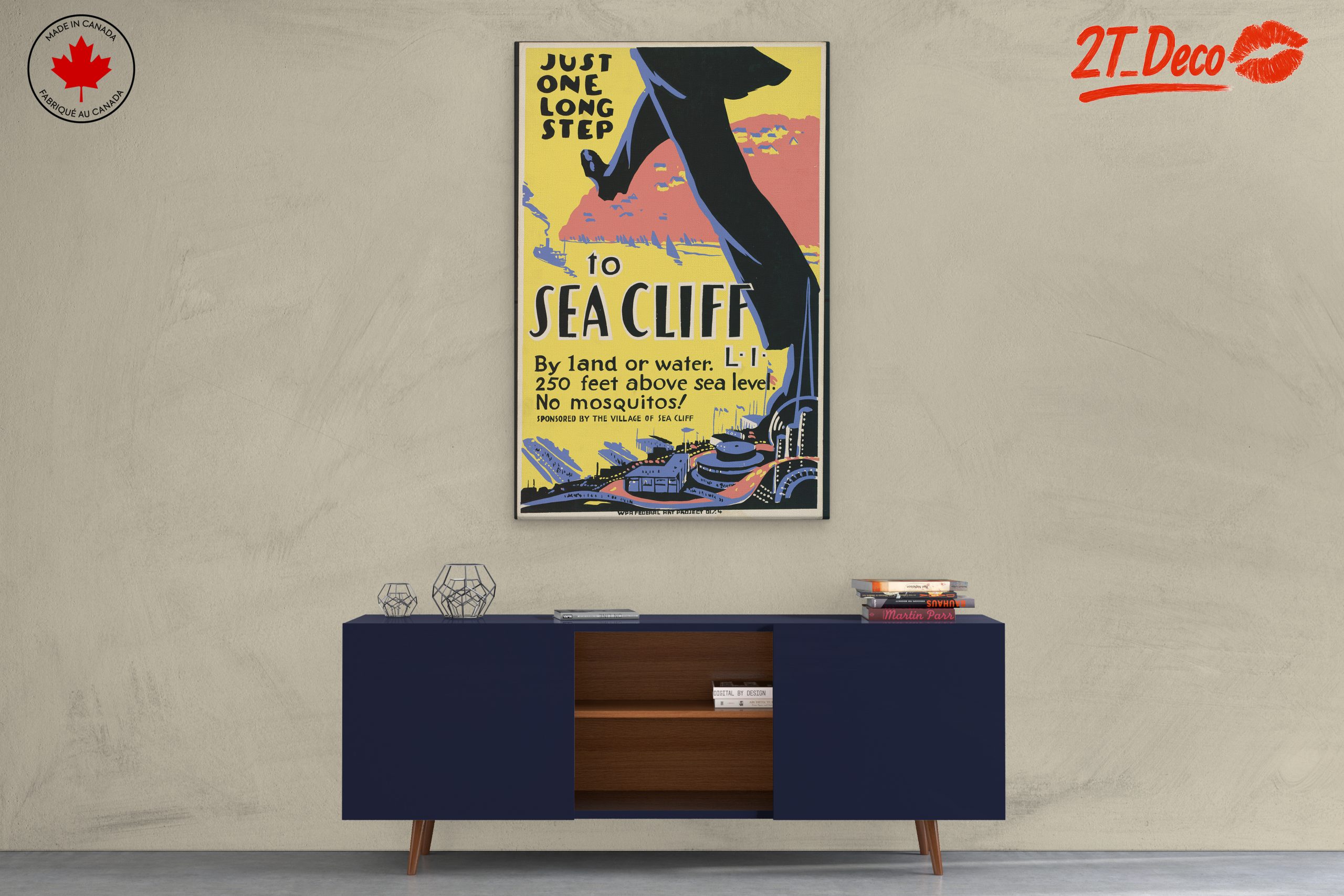 Historic Travel Advertisement for Sea Cliff - Image 3