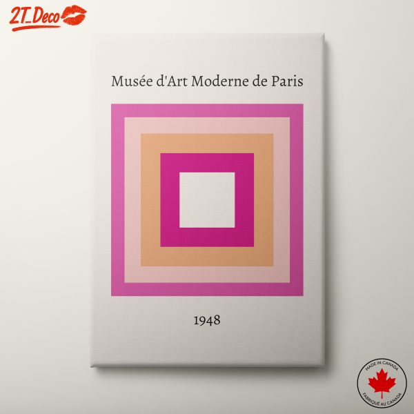 Geometric Abstract Colorful Art Piece