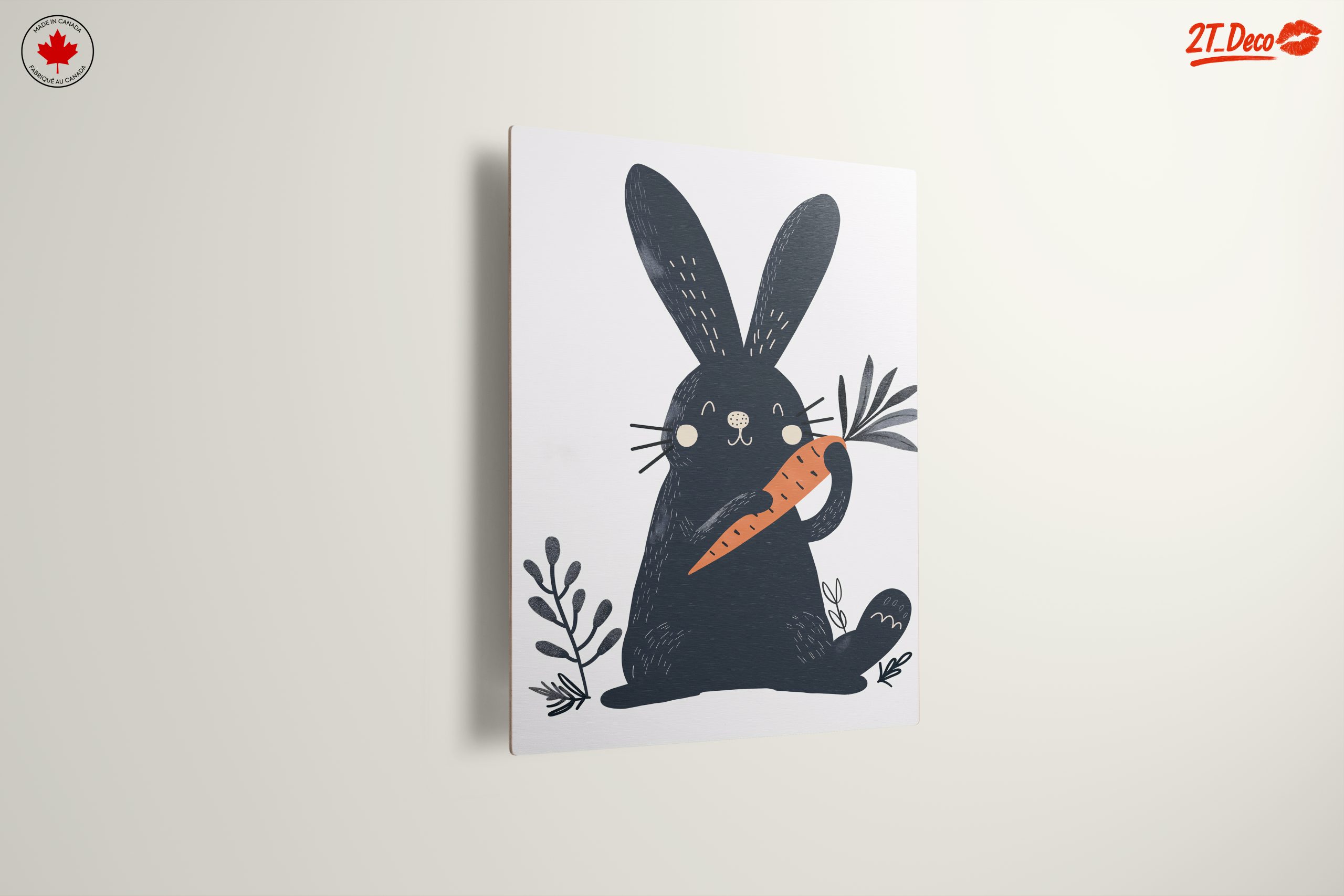 Cute Rabbit Holding Carrot Illustration - Image 13
