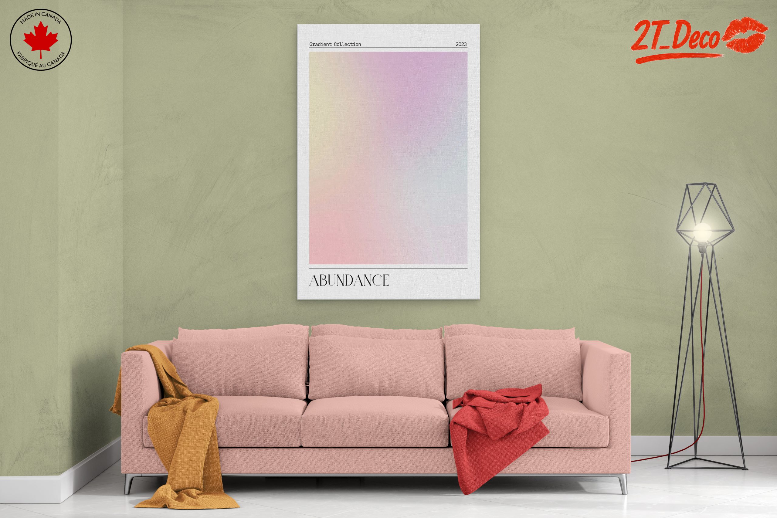 Soft Color Gradient Artwork - Image 2