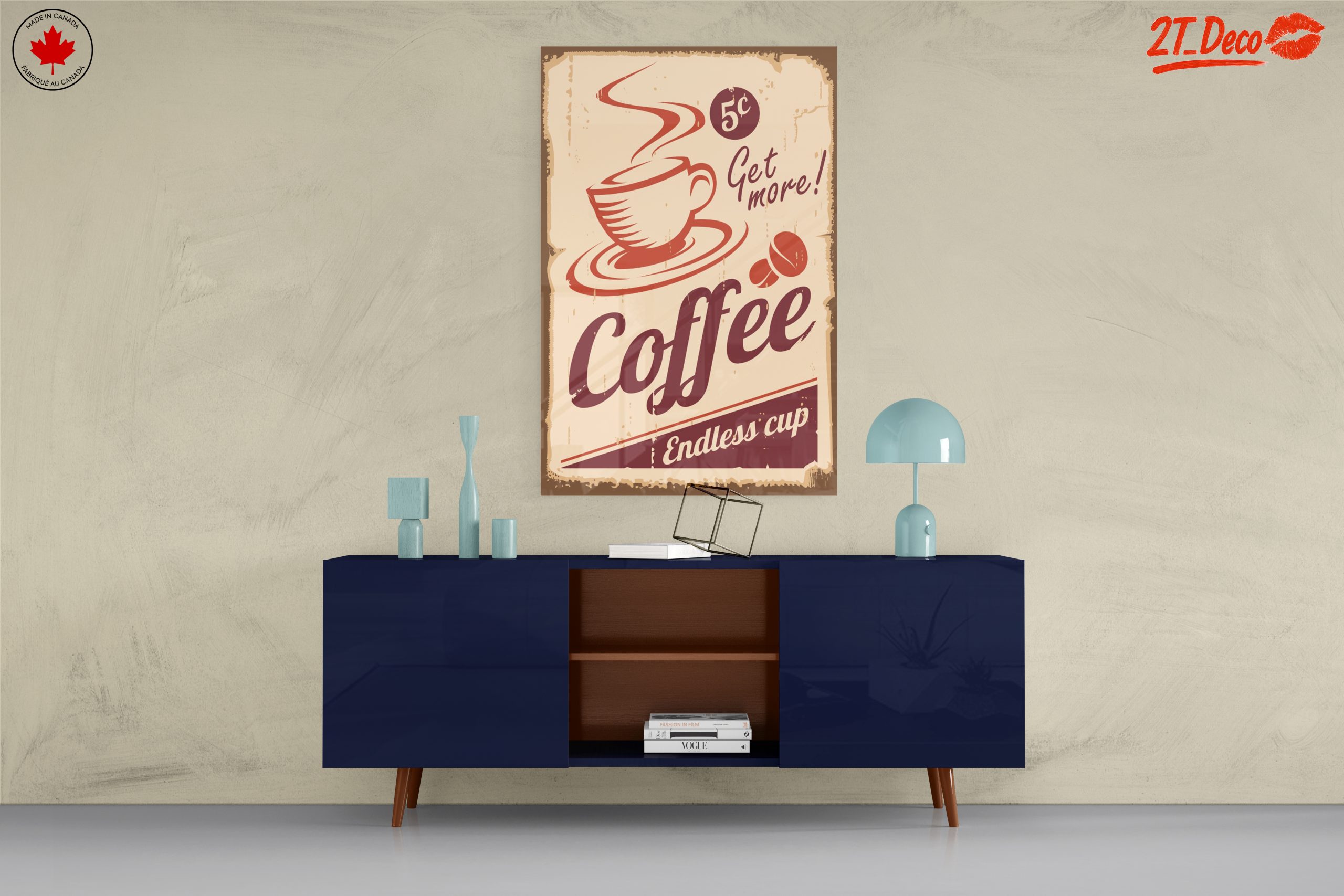 Vintage Coffee Shop Art - Image 8
