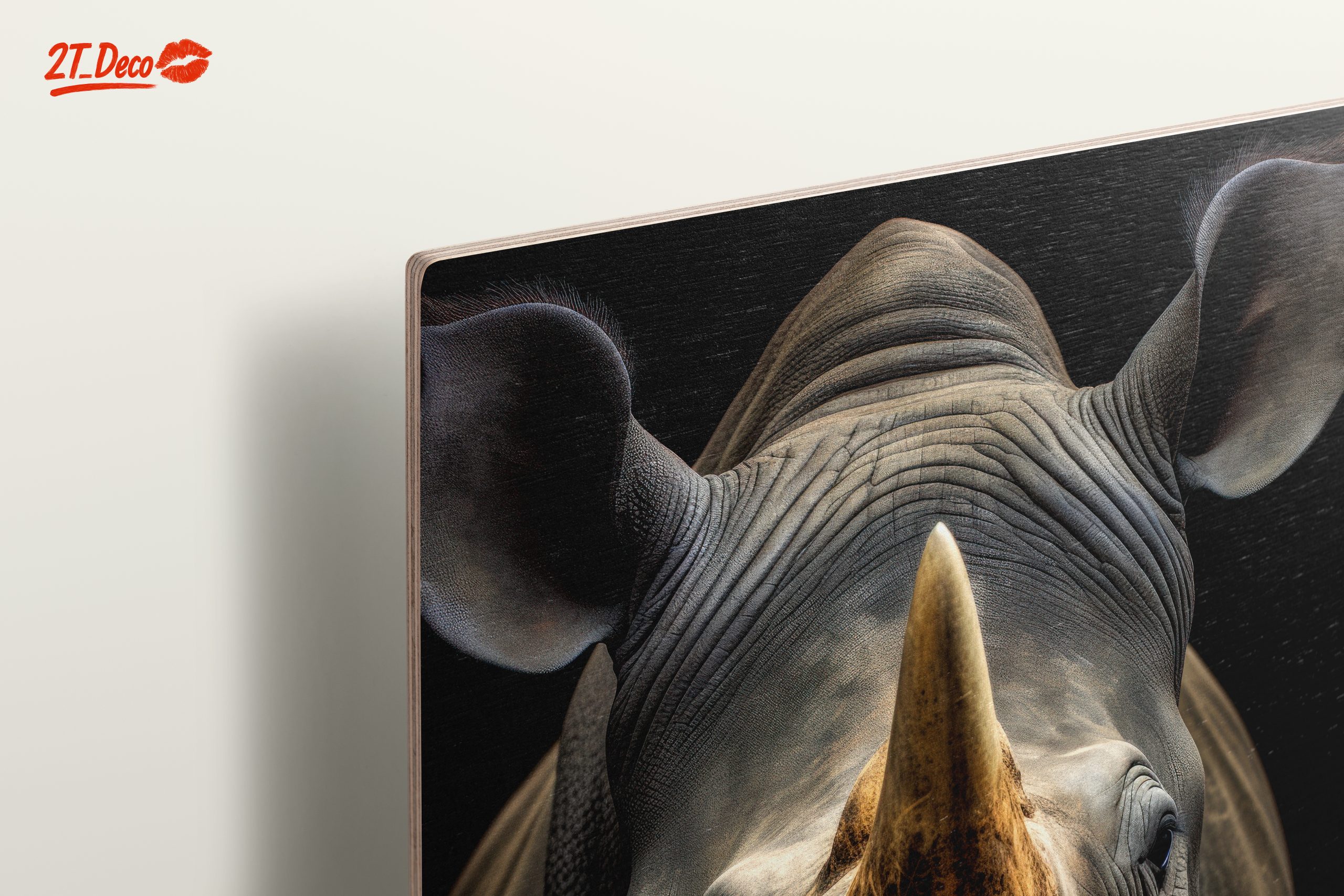 Majestic Rhinoceros Portrait Art - Image 15