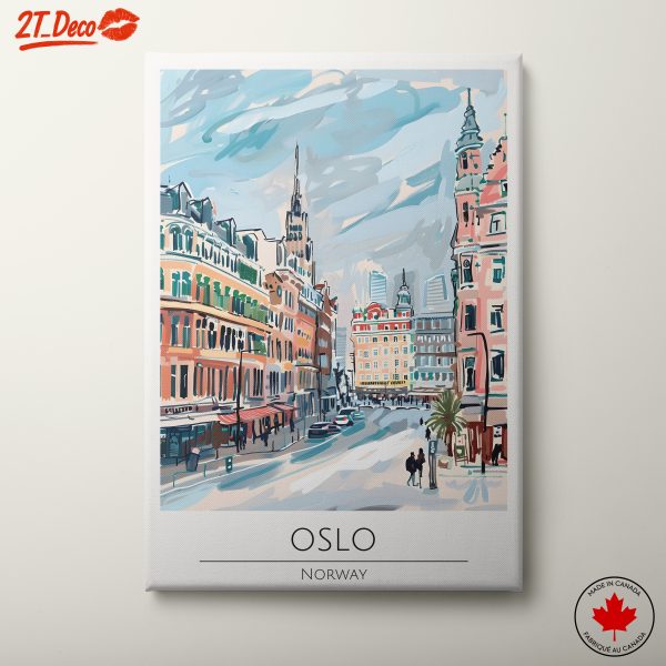 Oslo Cityscape Art