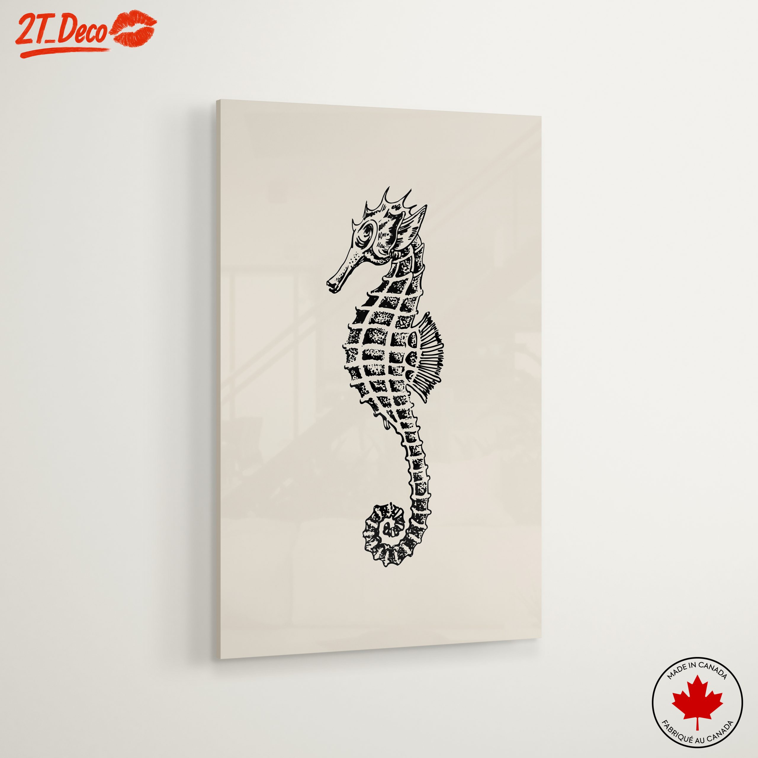 Charming Seahorse Wall Art for Unique Decor - Image 6