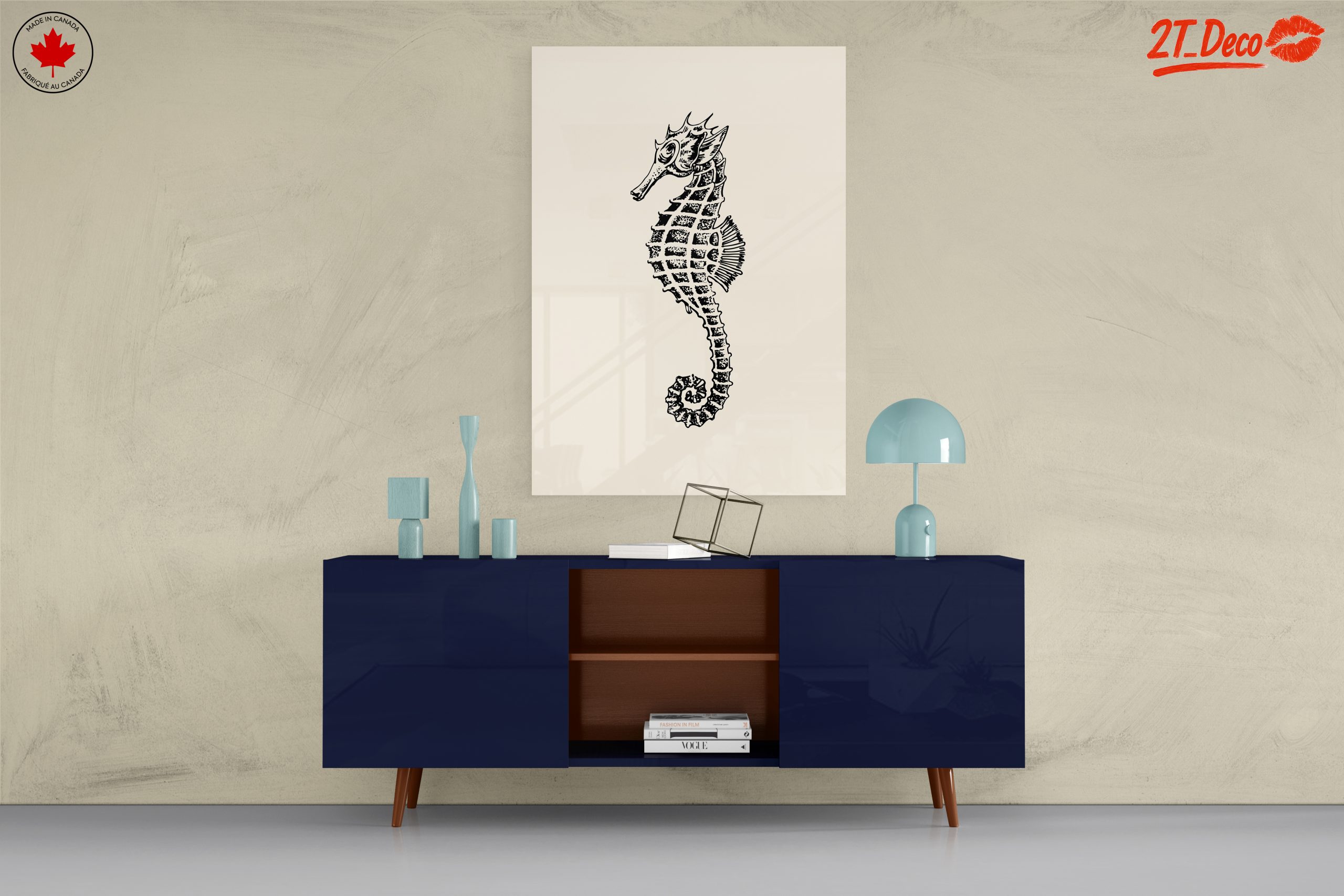 Charming Seahorse Wall Art for Unique Decor - Image 8