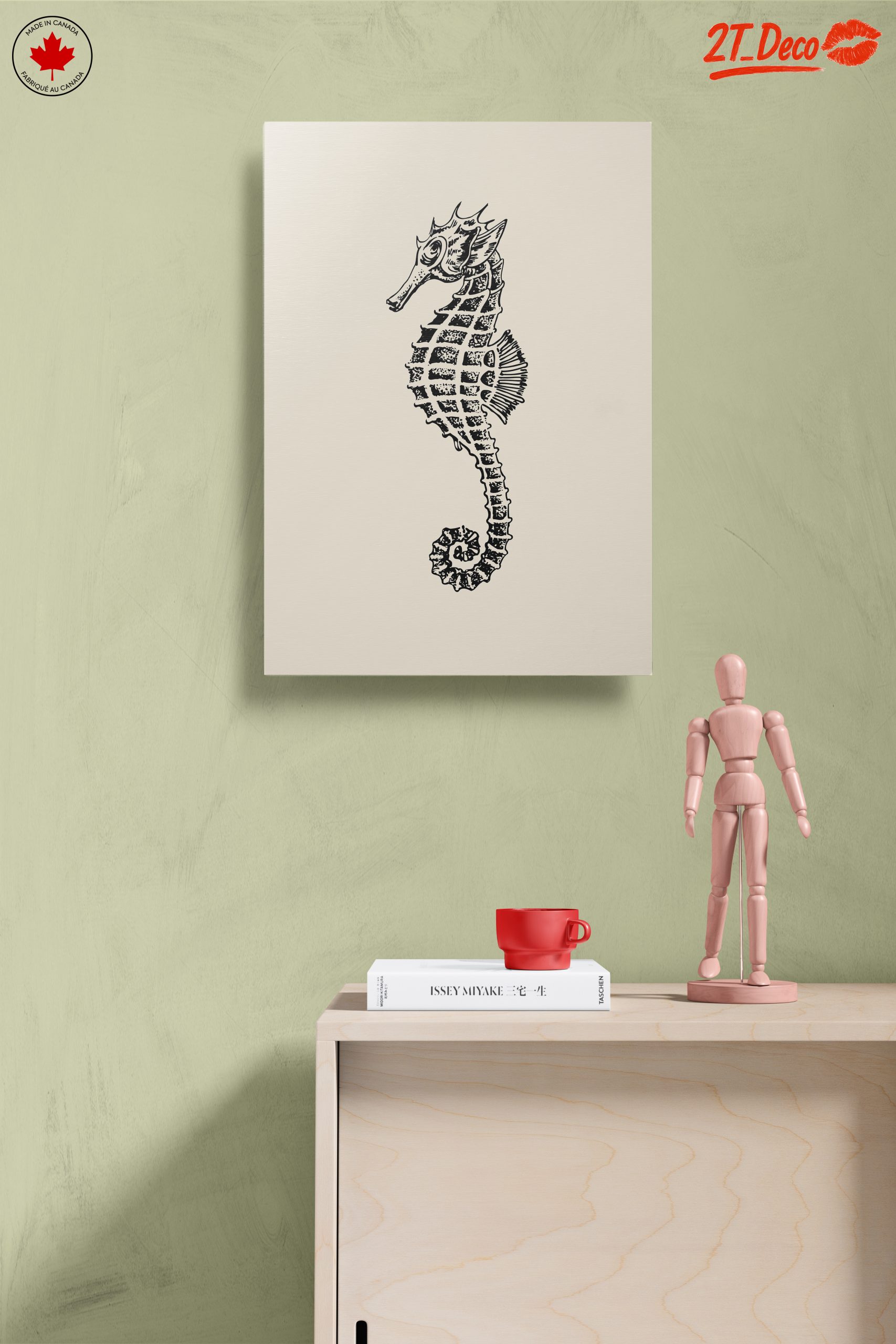 Charming Seahorse Wall Art for Unique Decor - Image 14