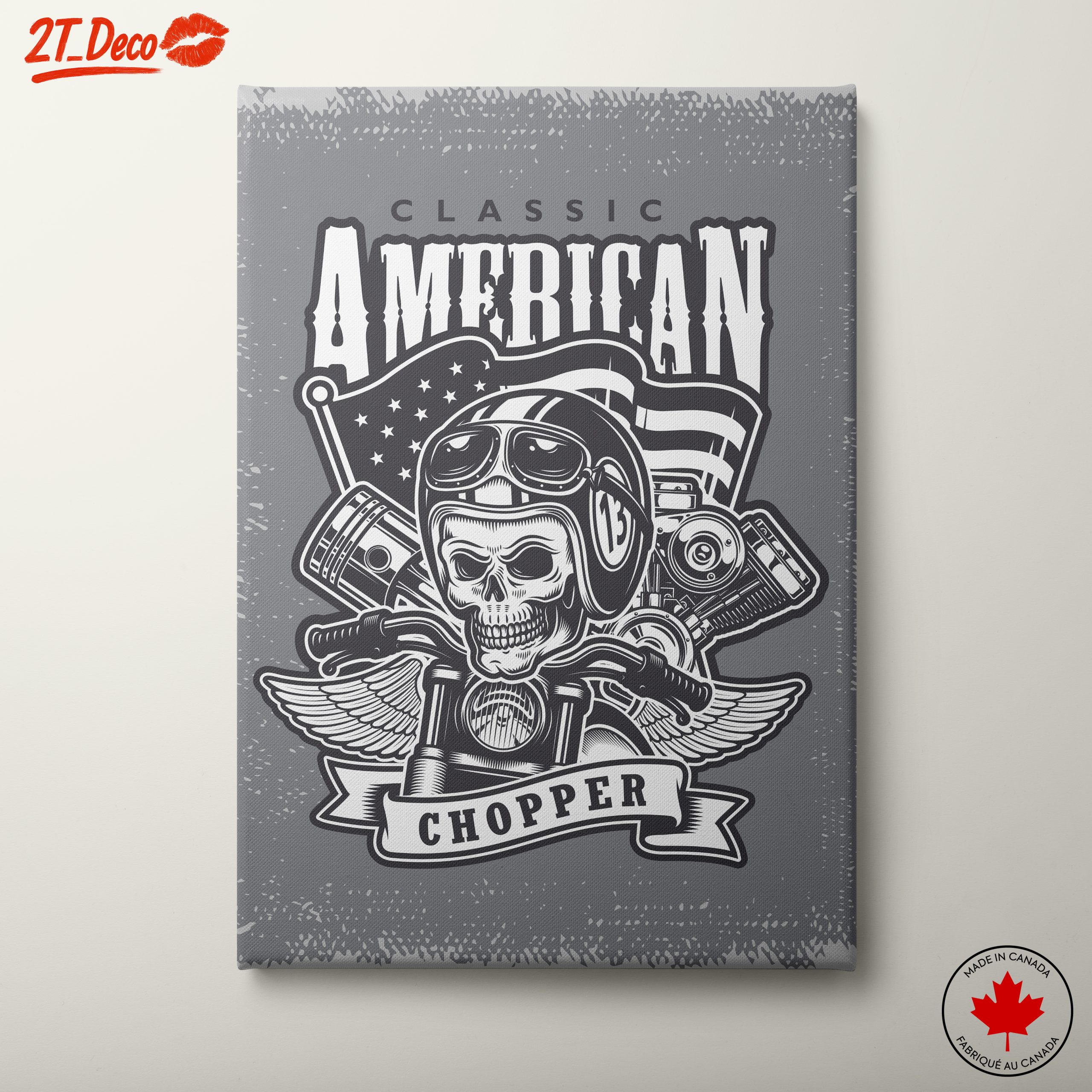 Classic American Motorcycle Artwork