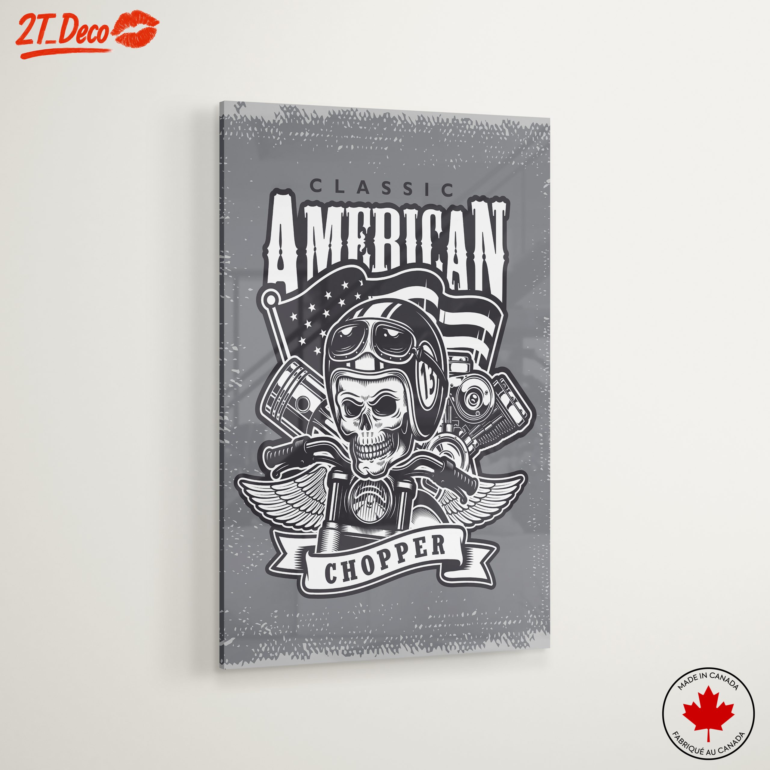 Classic American Motorcycle Artwork - Image 6