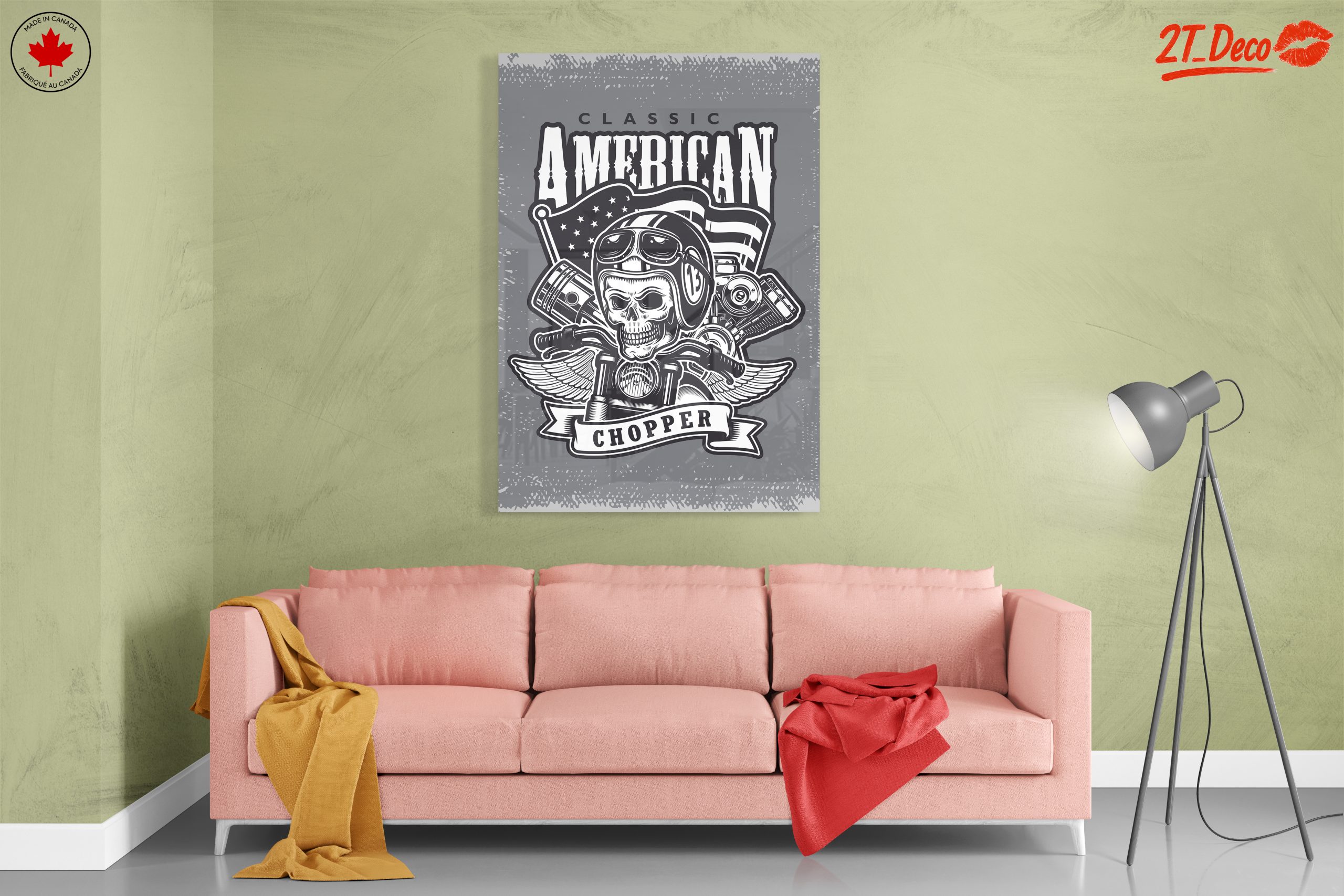 Classic American Motorcycle Artwork - Image 7