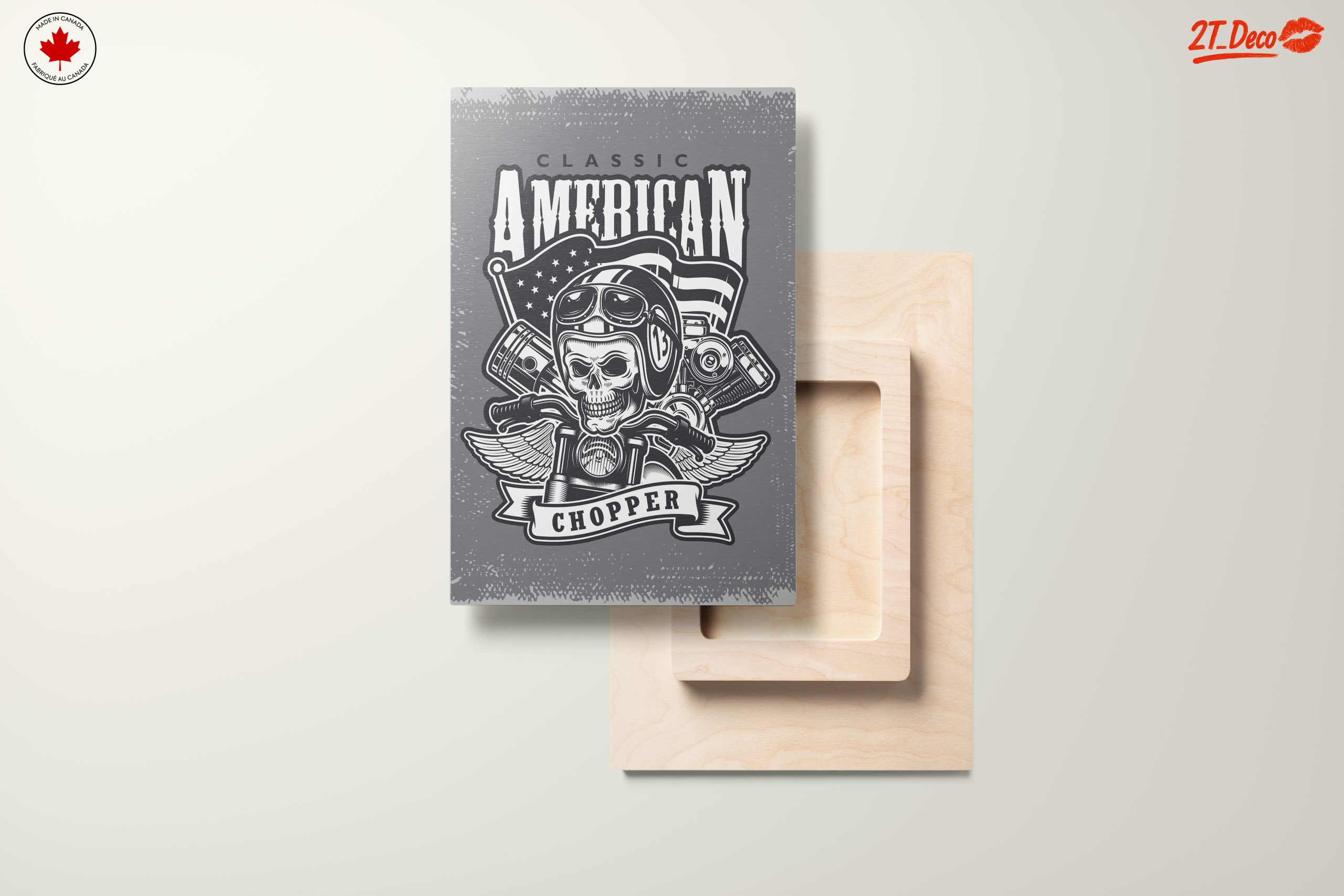 Classic American Motorcycle Artwork - Image 11