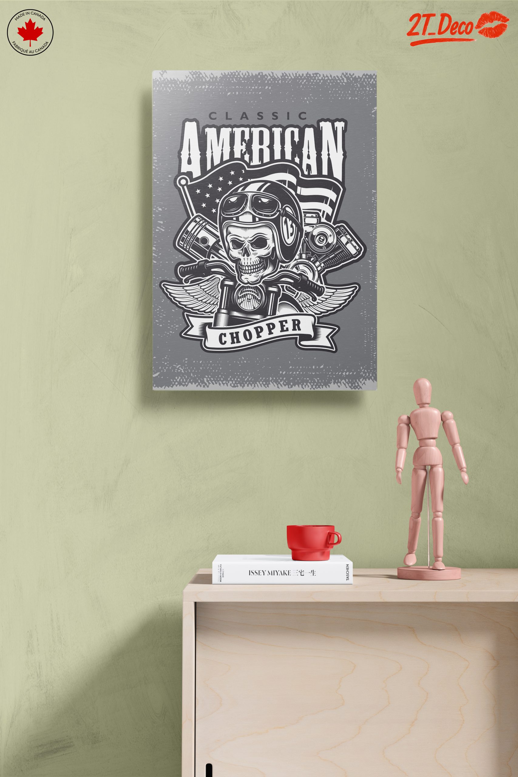 Classic American Motorcycle Artwork - Image 14