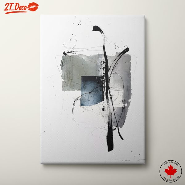 Modern Abstract Art Featuring Unique Shapes