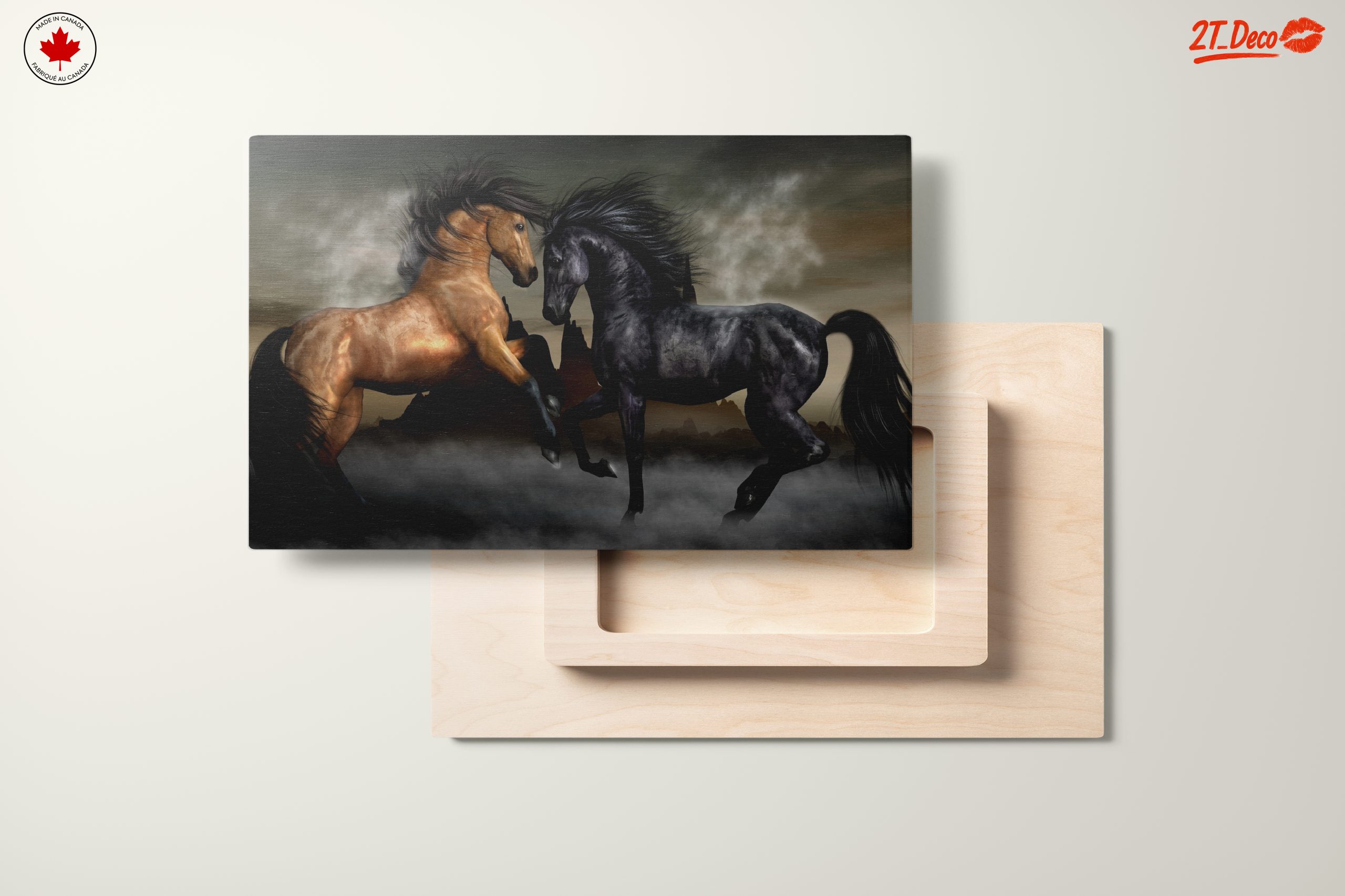 Dynamic Artistic Horses in Ethereal Setting - Image 11