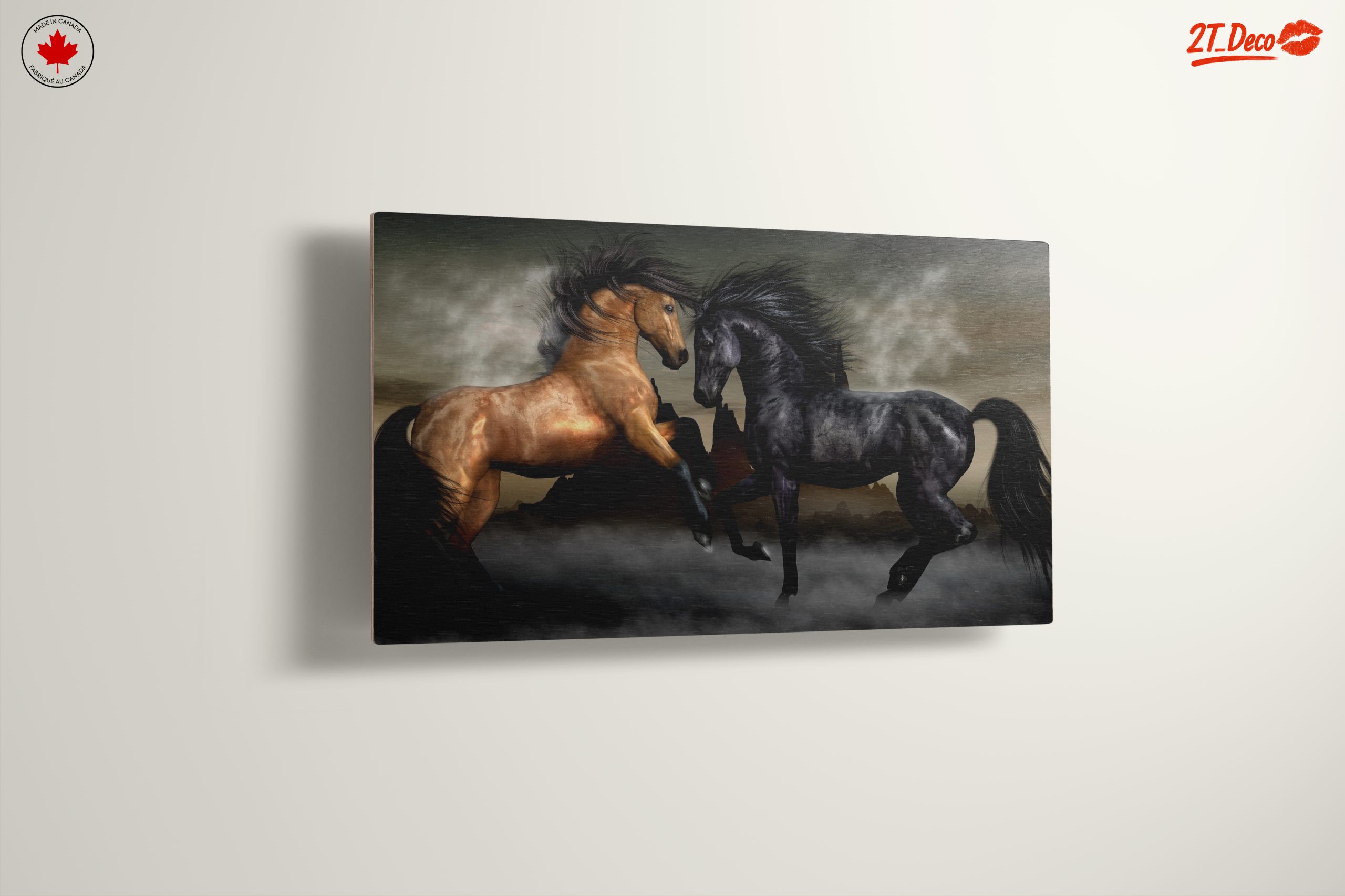 Dynamic Artistic Horses in Ethereal Setting - Image 13