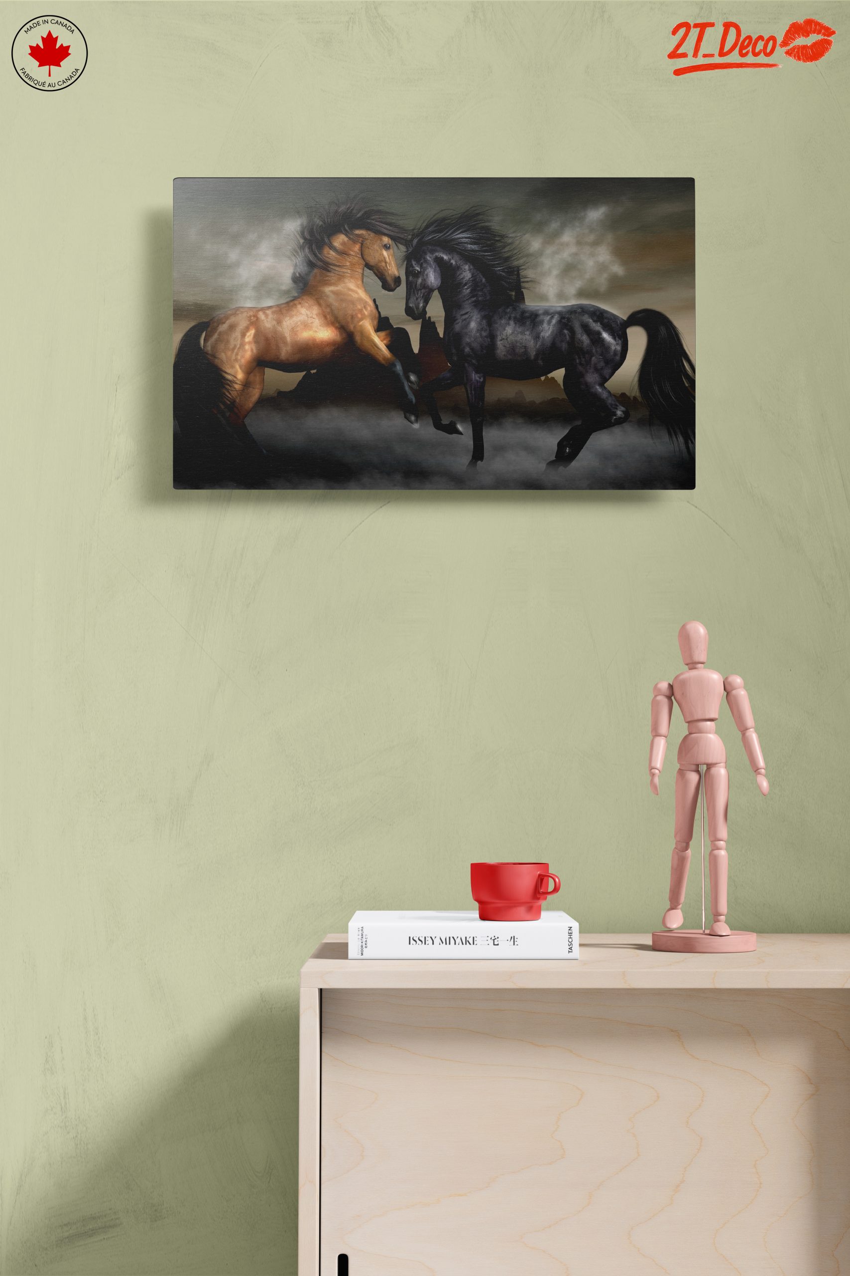 Dynamic Artistic Horses in Ethereal Setting - Image 14