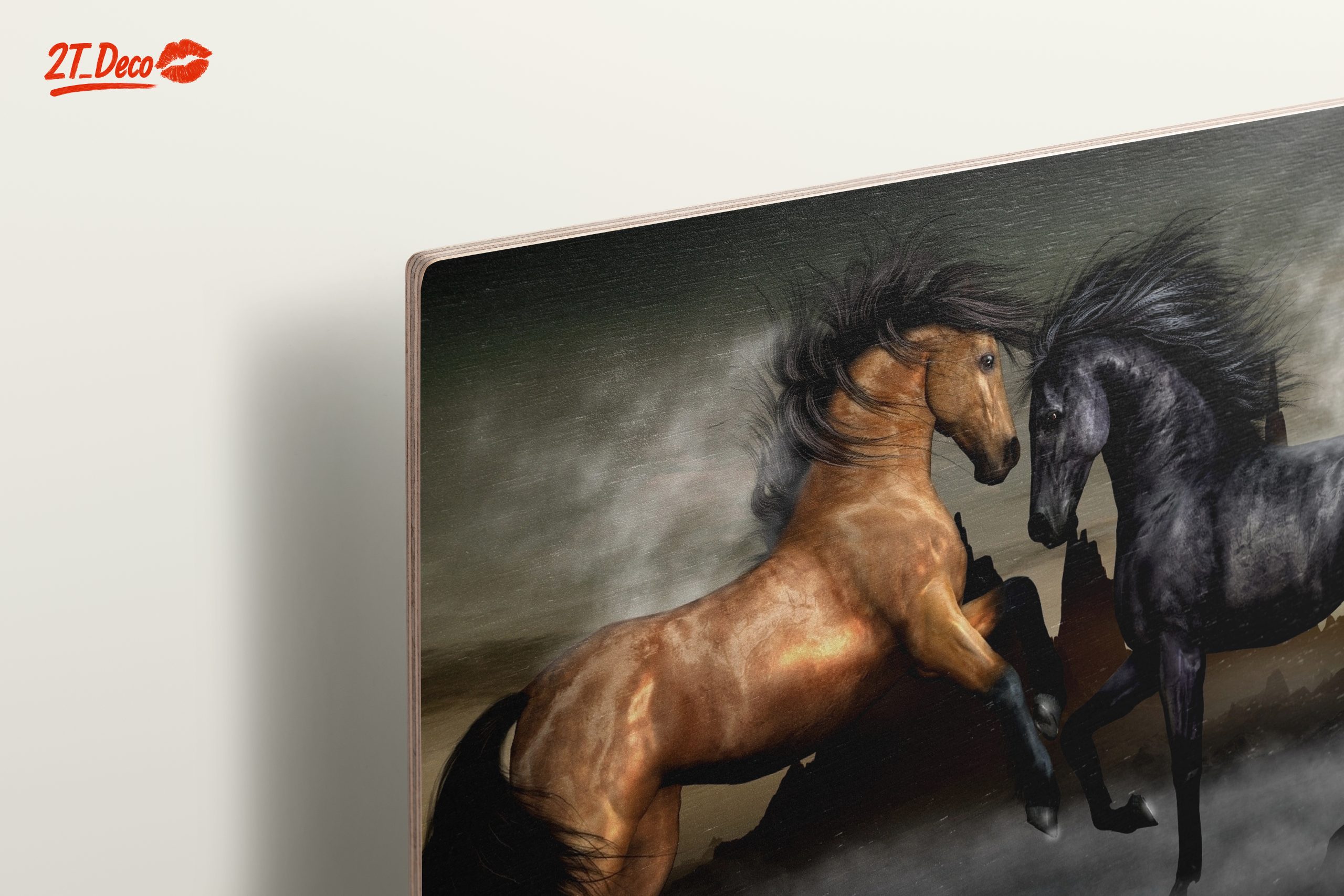 Dynamic Artistic Horses in Ethereal Setting - Image 15