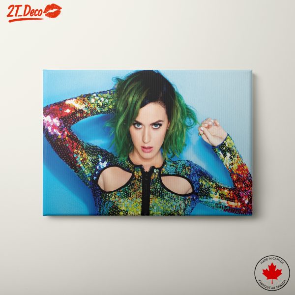 Katy Perry Colorful Performance Art