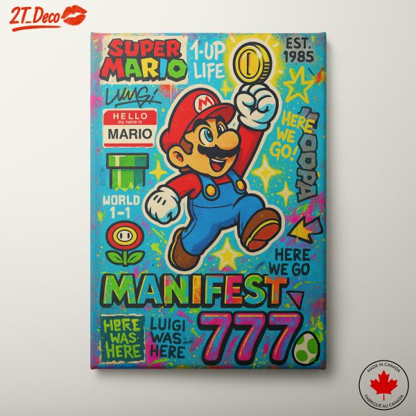 Super Mario Iconic Adventure Art