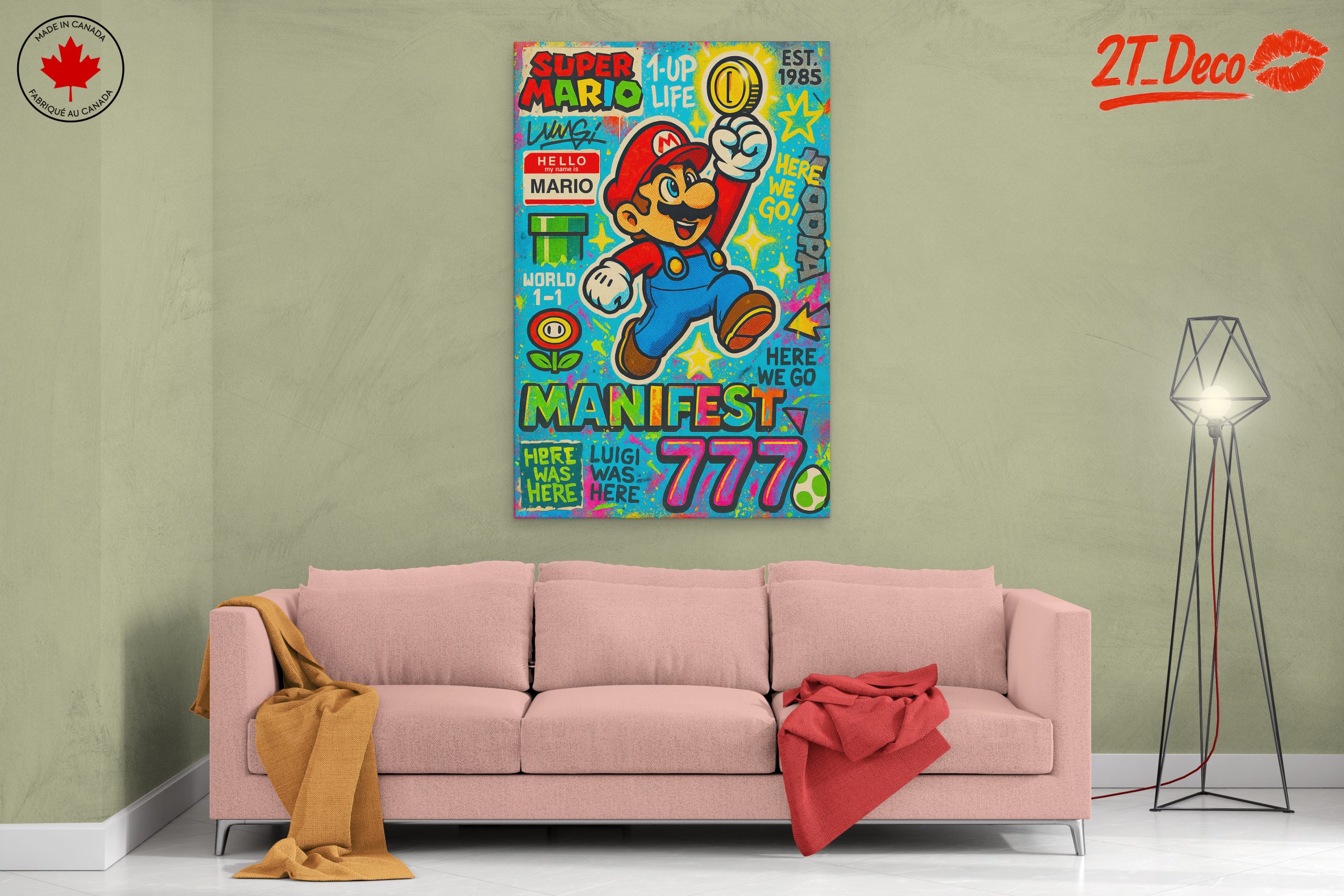Super Mario Iconic Adventure Art - Image 2