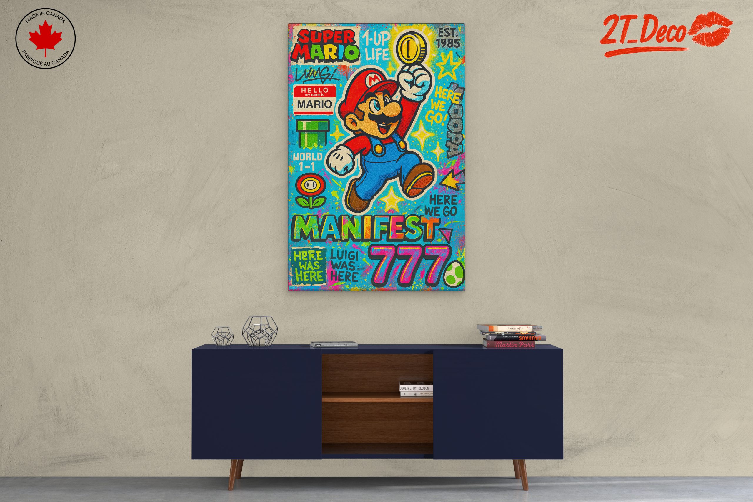Super Mario Iconic Adventure Art - Image 3