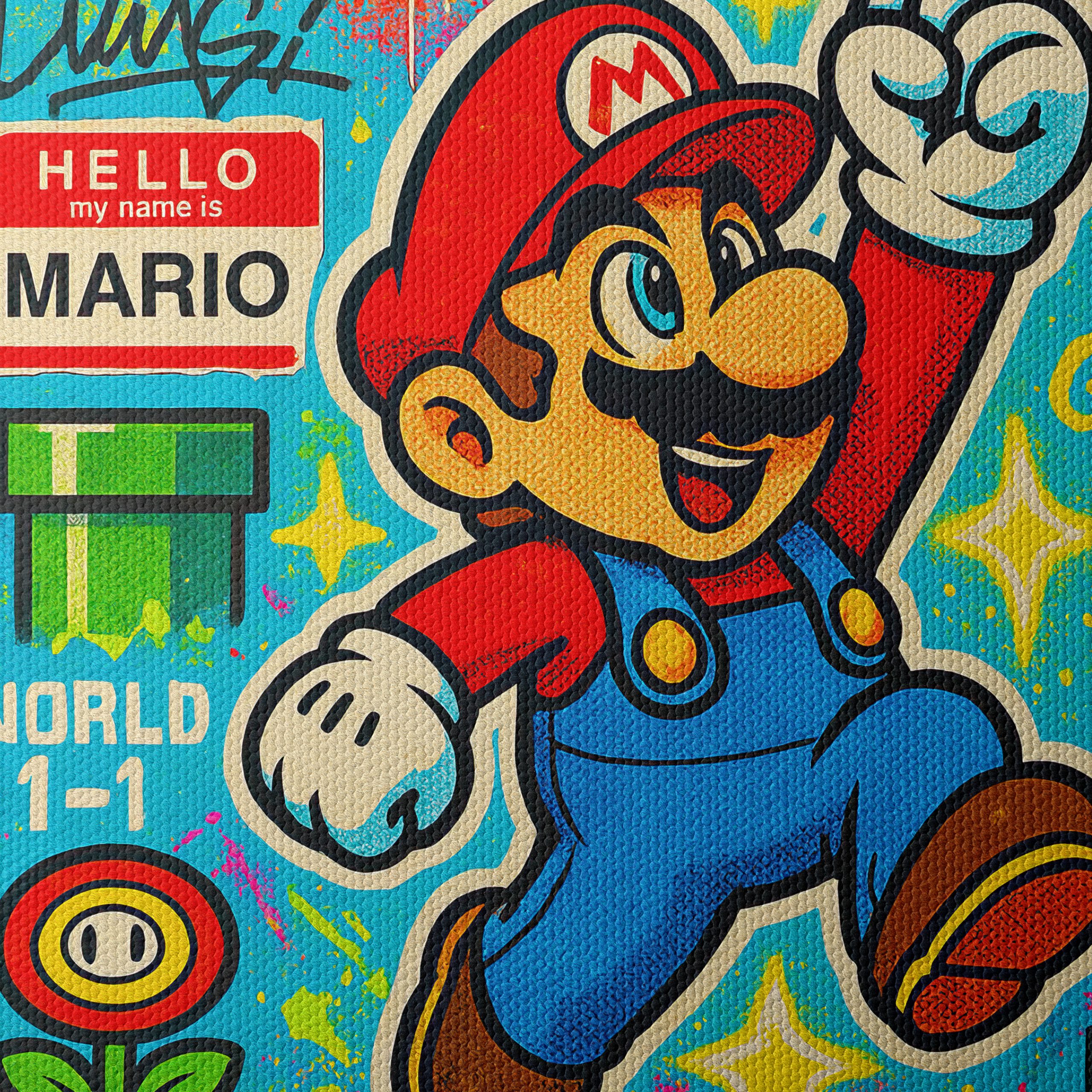 Super Mario Iconic Adventure Art - Image 4